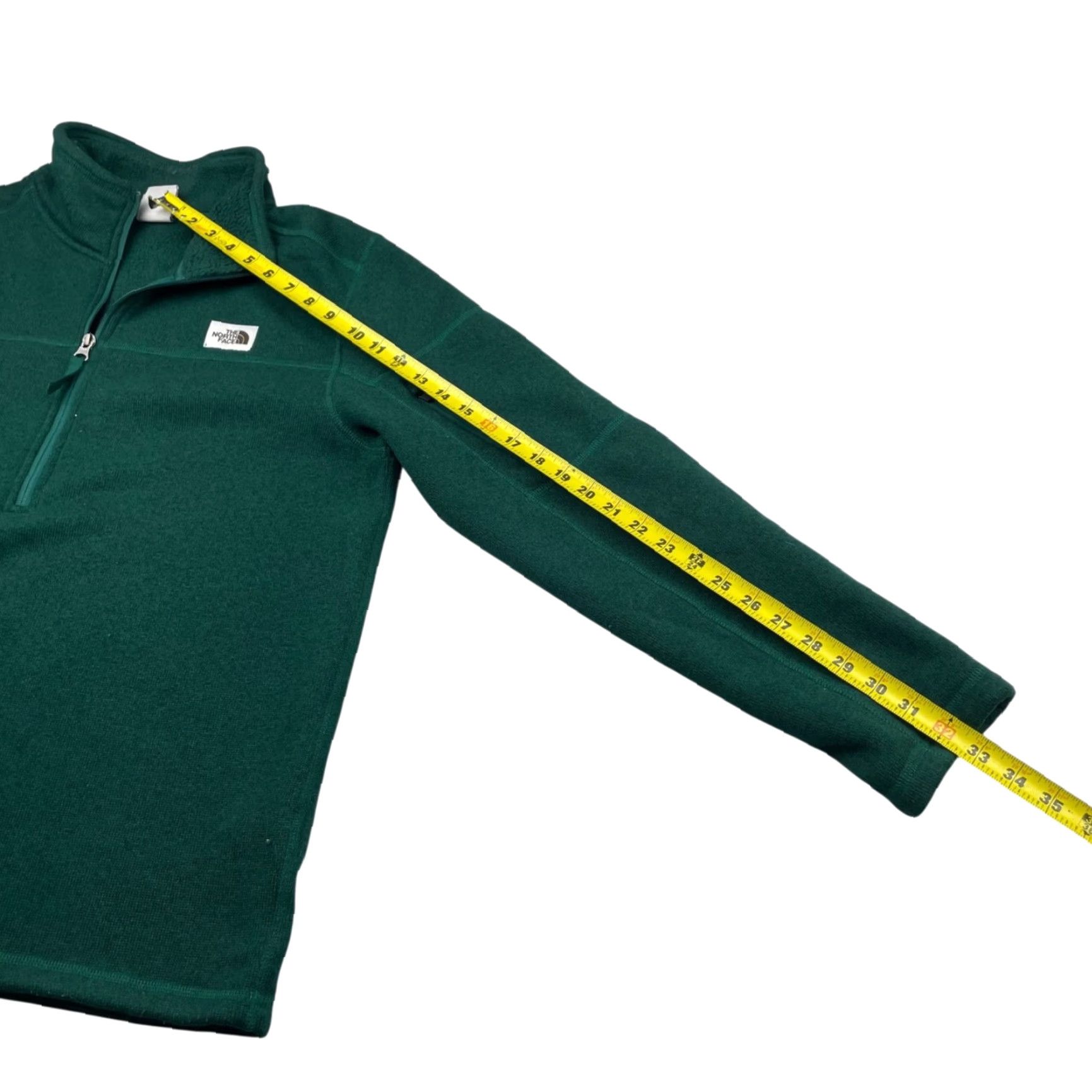 The North Face The North Face Jacket Green Large 1/4 Zip Sherpa Fleece Lined Men’s Regular Activewear Outdoor 1/4 Zip Pullover Lined Mens Size US L / EU 52-54 / 3 - 6 Thumbnail