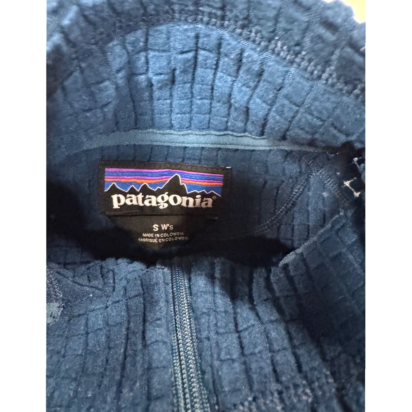 Patagonia Patagonia Women's R1 Pullover Size S Fleece Pullover Jacket Lagom Blue Size S / US 4 / IT 40 - 4 Thumbnail