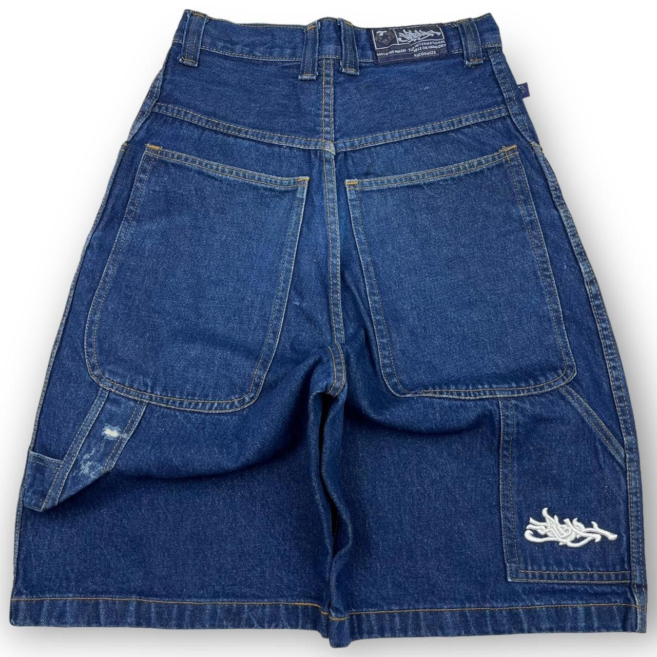 Designer Tribal Gear Men's Blue Shorts Size US 27 - 1 Thumbnail