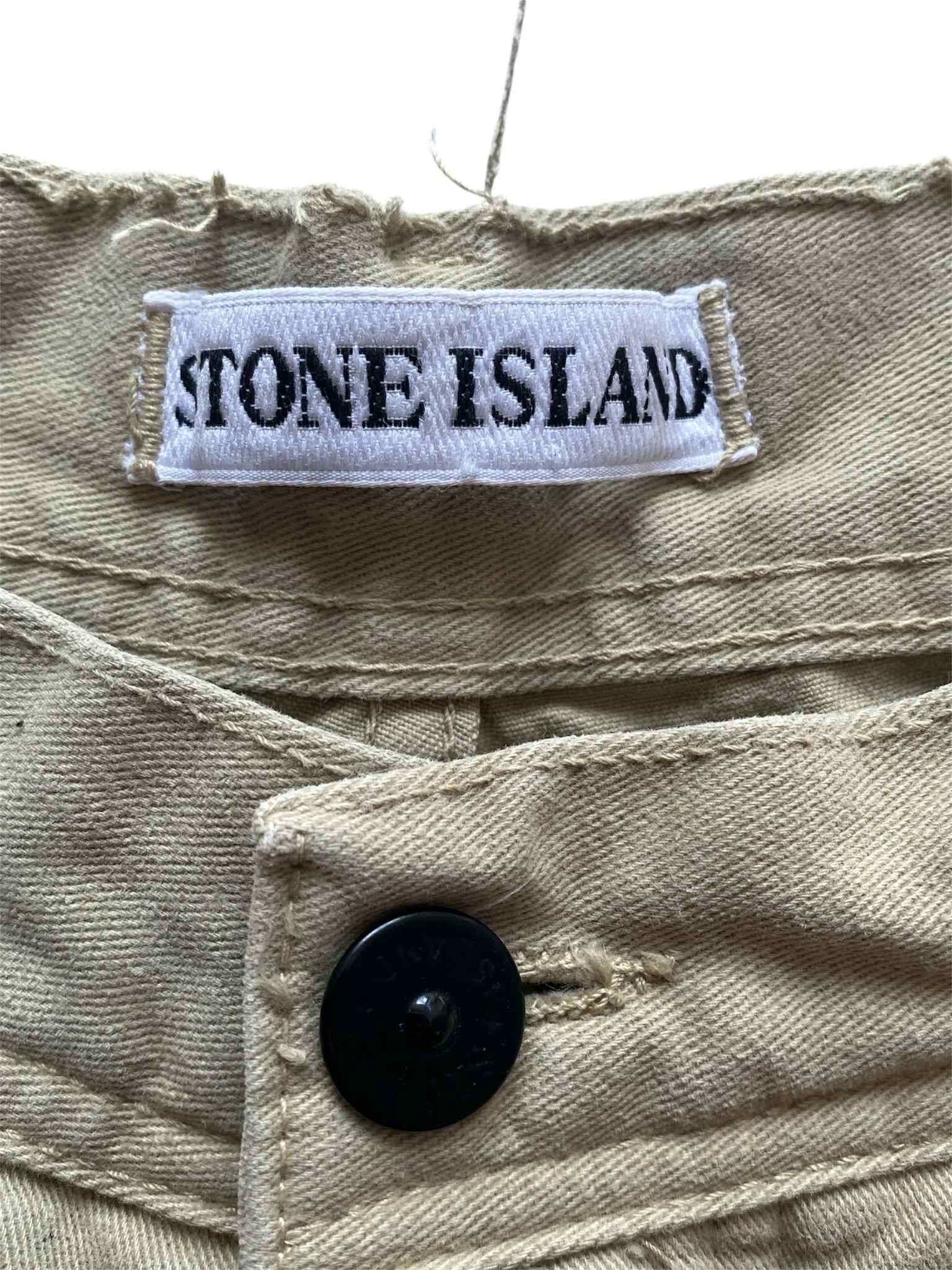 Stone Island RARE Vintage Stone Island Marina 1994 Beige Clean Pants Size US 32 / EU 48 - 8 Thumbnail