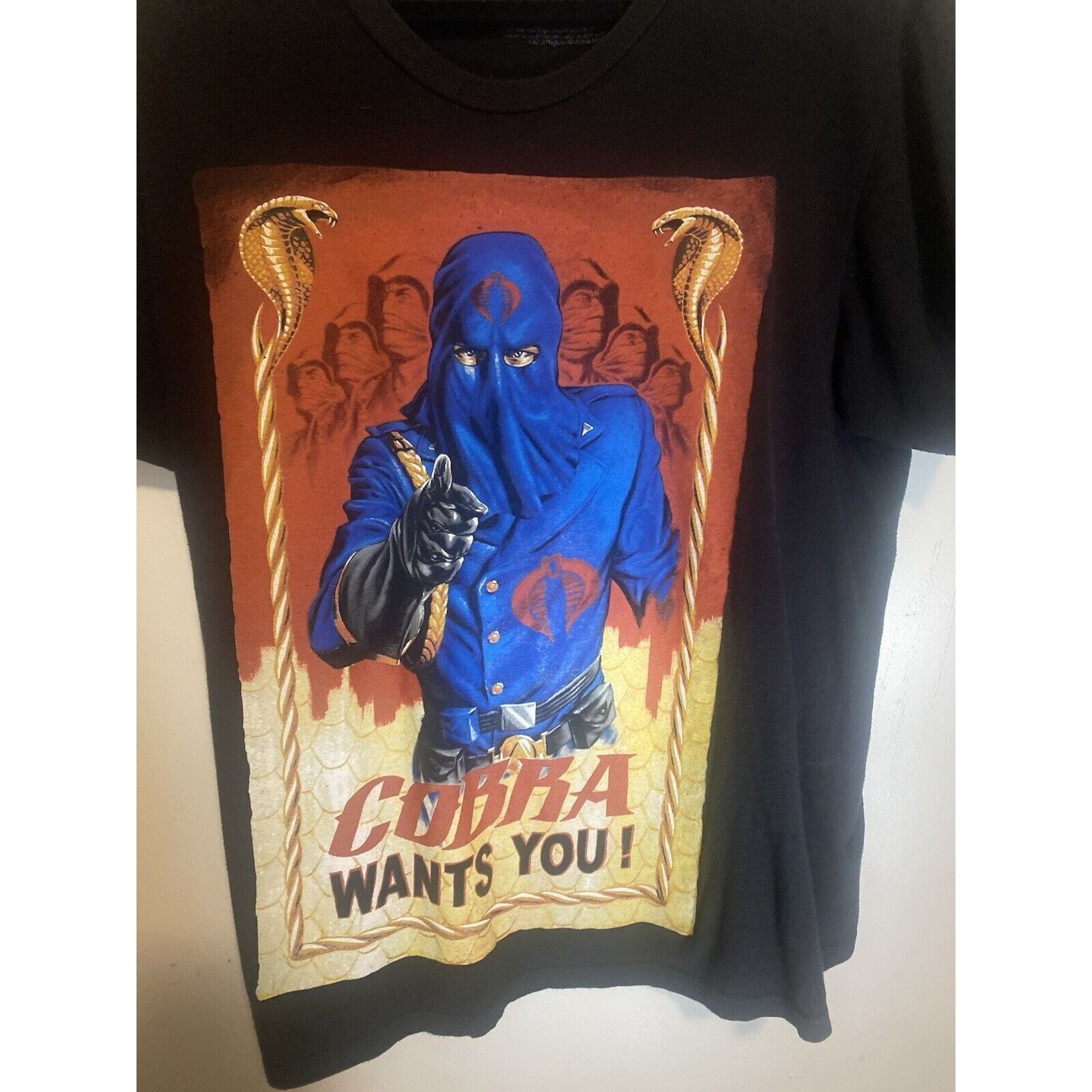 & Other Stories G.I. Joe Cobra Commander Stand Adult T-Shirt Size M Size US M / EU 48-50 / 2 - 4 Thumbnail
