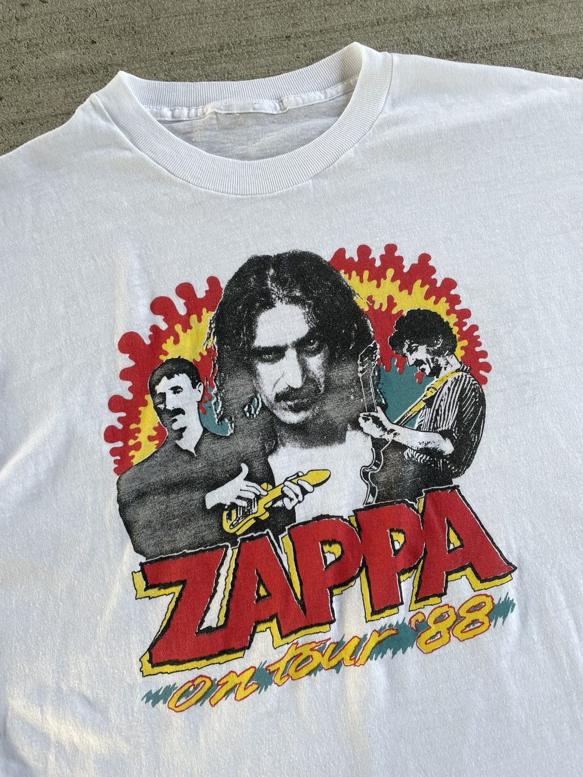 Band Tees RARE 1988 Vintage Frank Zappa Tee Size US L / EU 52-54 / 3 - 3 Thumbnail