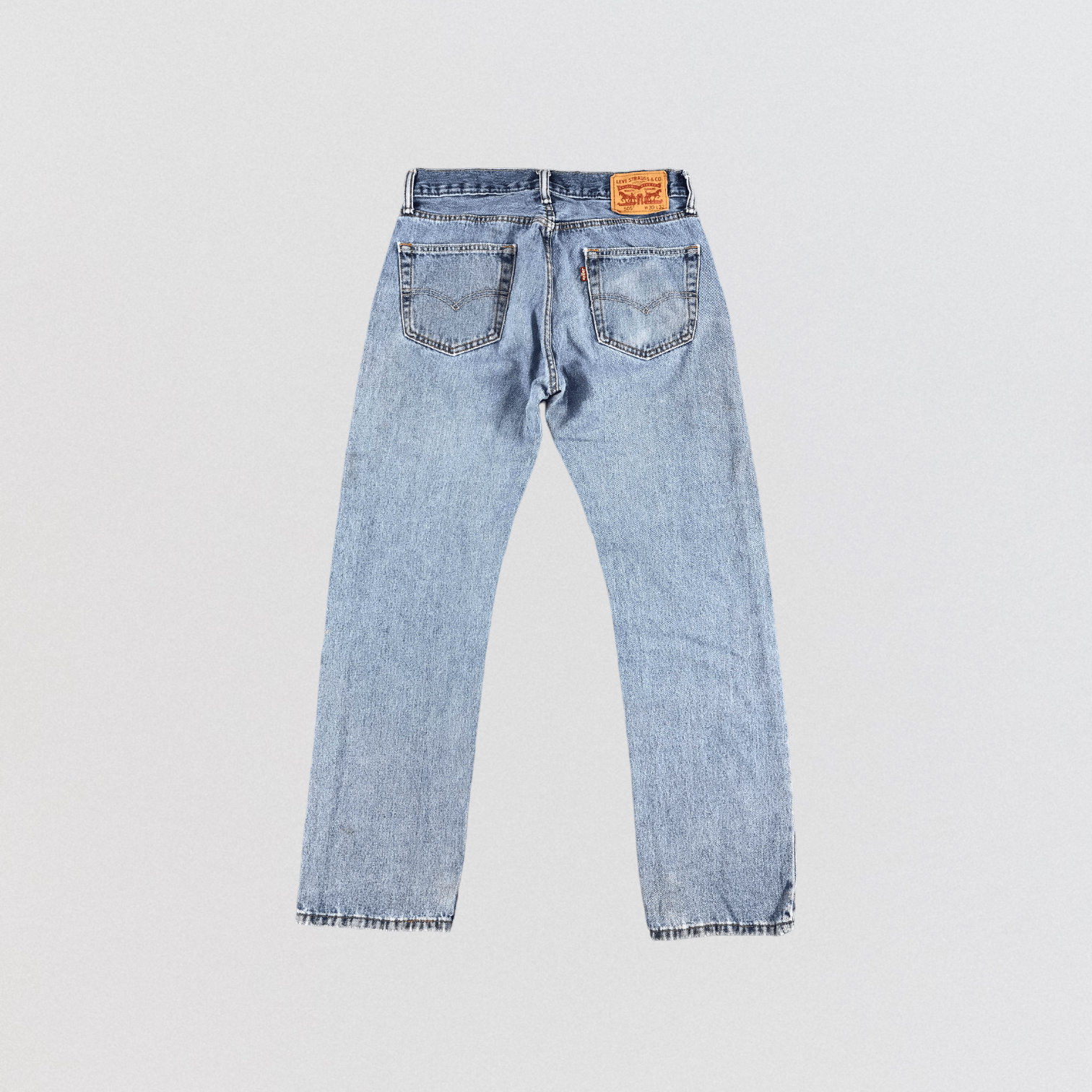 Levi's × Vintage Vintage Light Wash Levis 505 Jeans-JM1764 Size US 32 / EU 48 - 2 Thumbnail