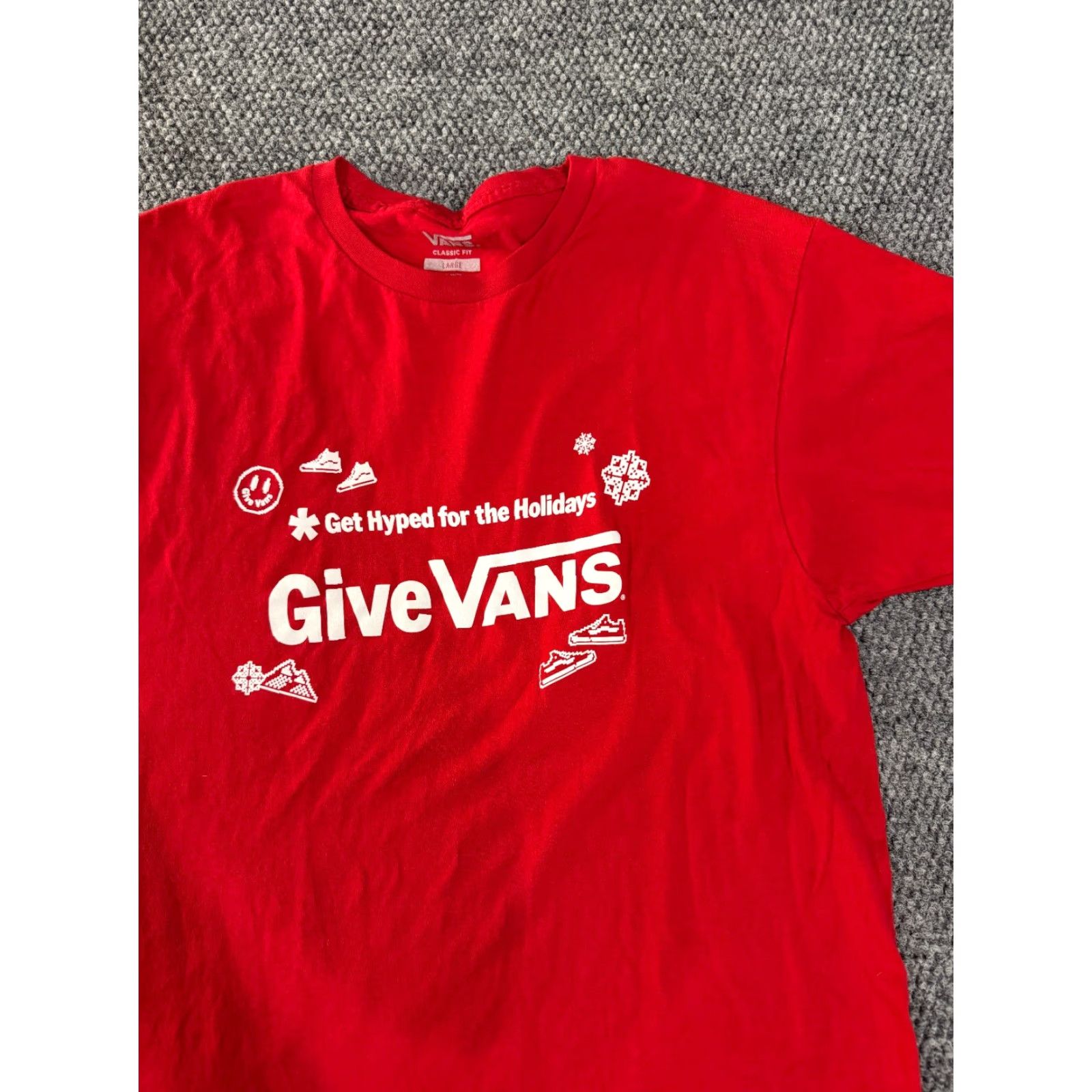 Vans VANS T Shirt Mens L Red Logo Graphic Skate Streetwear Size US L / EU 52-54 / 3 - 4 Thumbnail