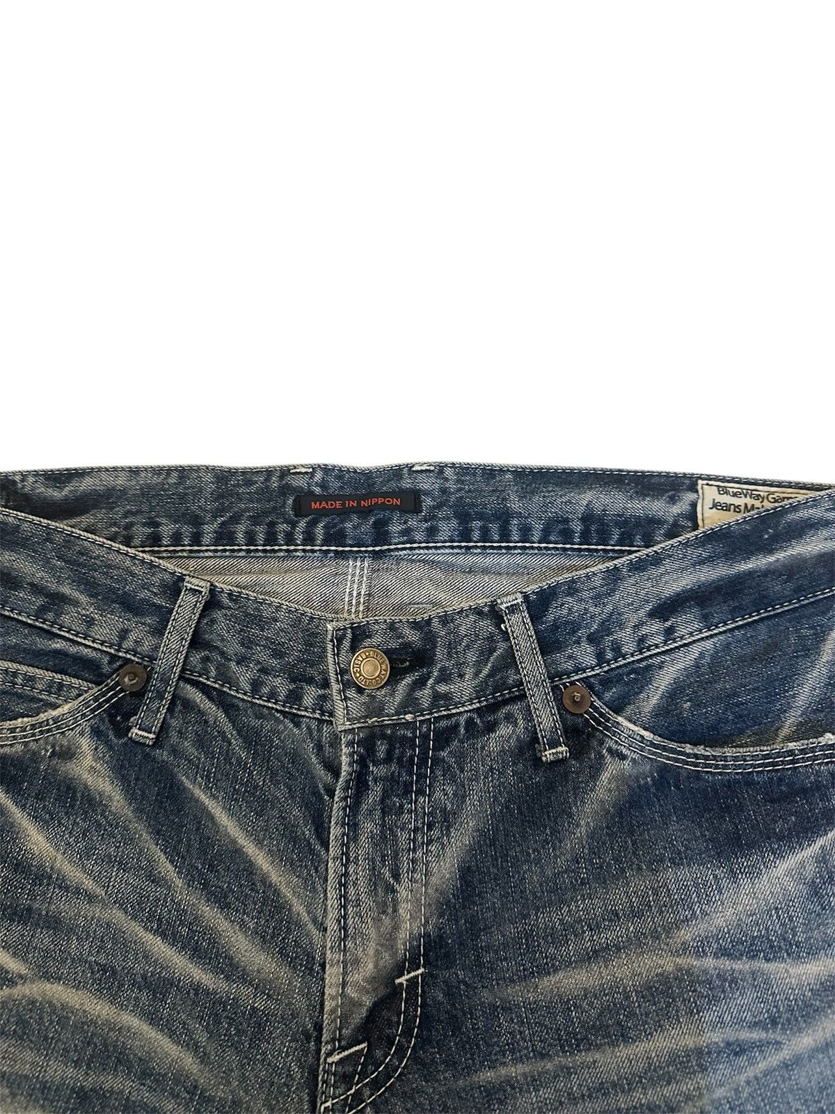 Blue Blue Japan Bootcut jeans by blue way made in japan Size US 34 / EU 50 - 3 Thumbnail