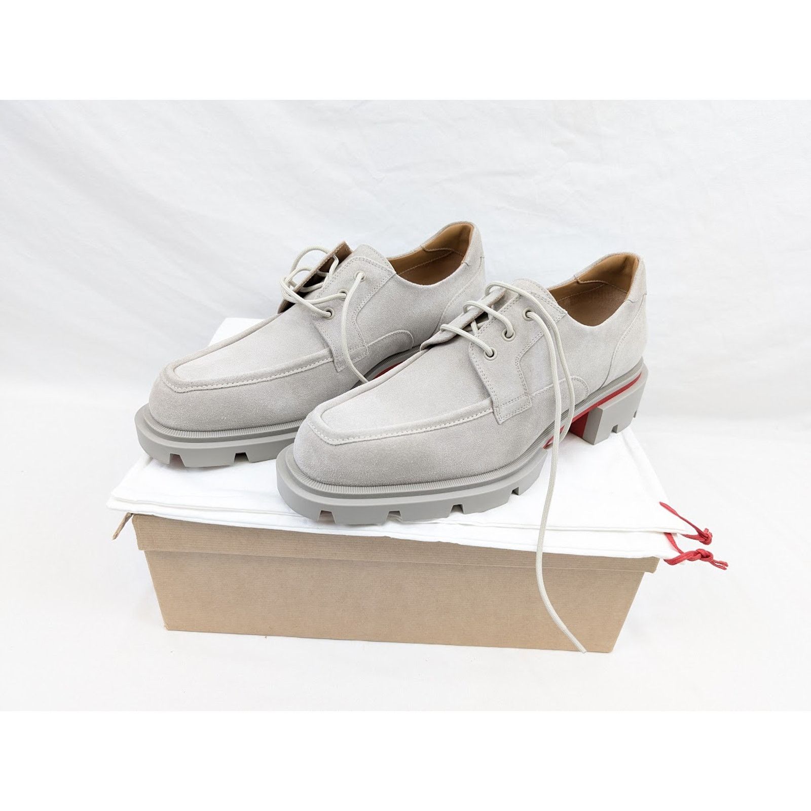 Christian Louboutin o1rshd1 Crosta Our Georges Loafers Flat in Goose Size US 12 / EU 45 - 22 Thumbnail