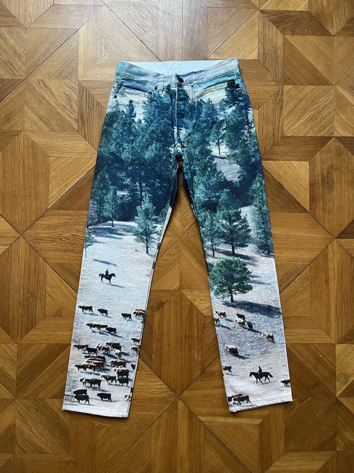 Calvin klein landscape jeans on sale