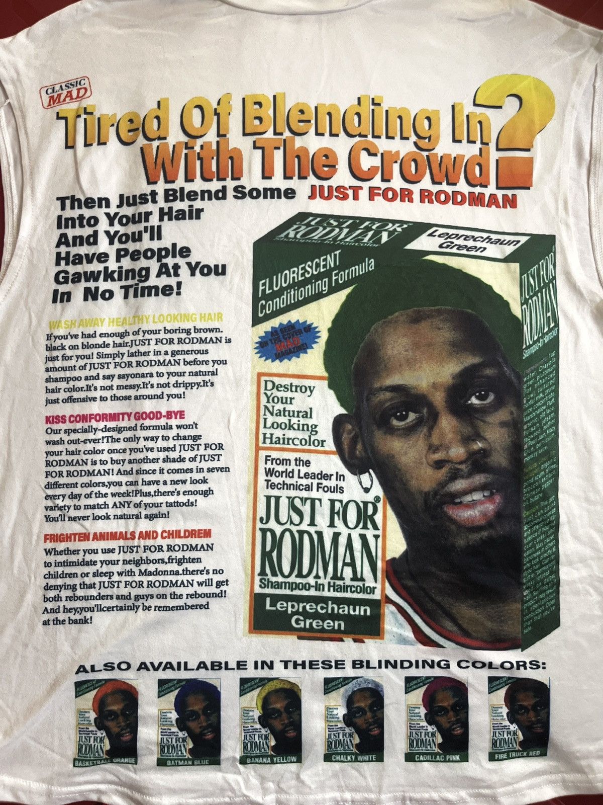 Other Rodman Muscle Tee Size US S / EU 44-46 / 1 - 2 Thumbnail