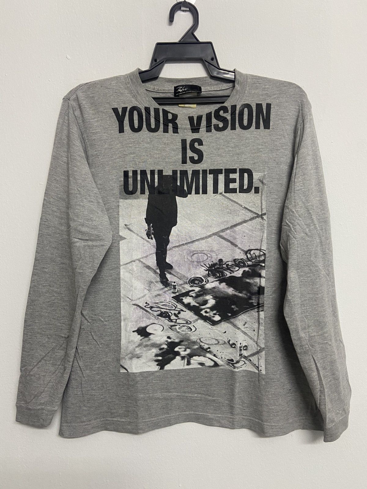 Futura Futura your Vision is Unlimited Long Sleeve T-Shirt Size US S / EU 44-46 / 1 - 1 Thumbnail