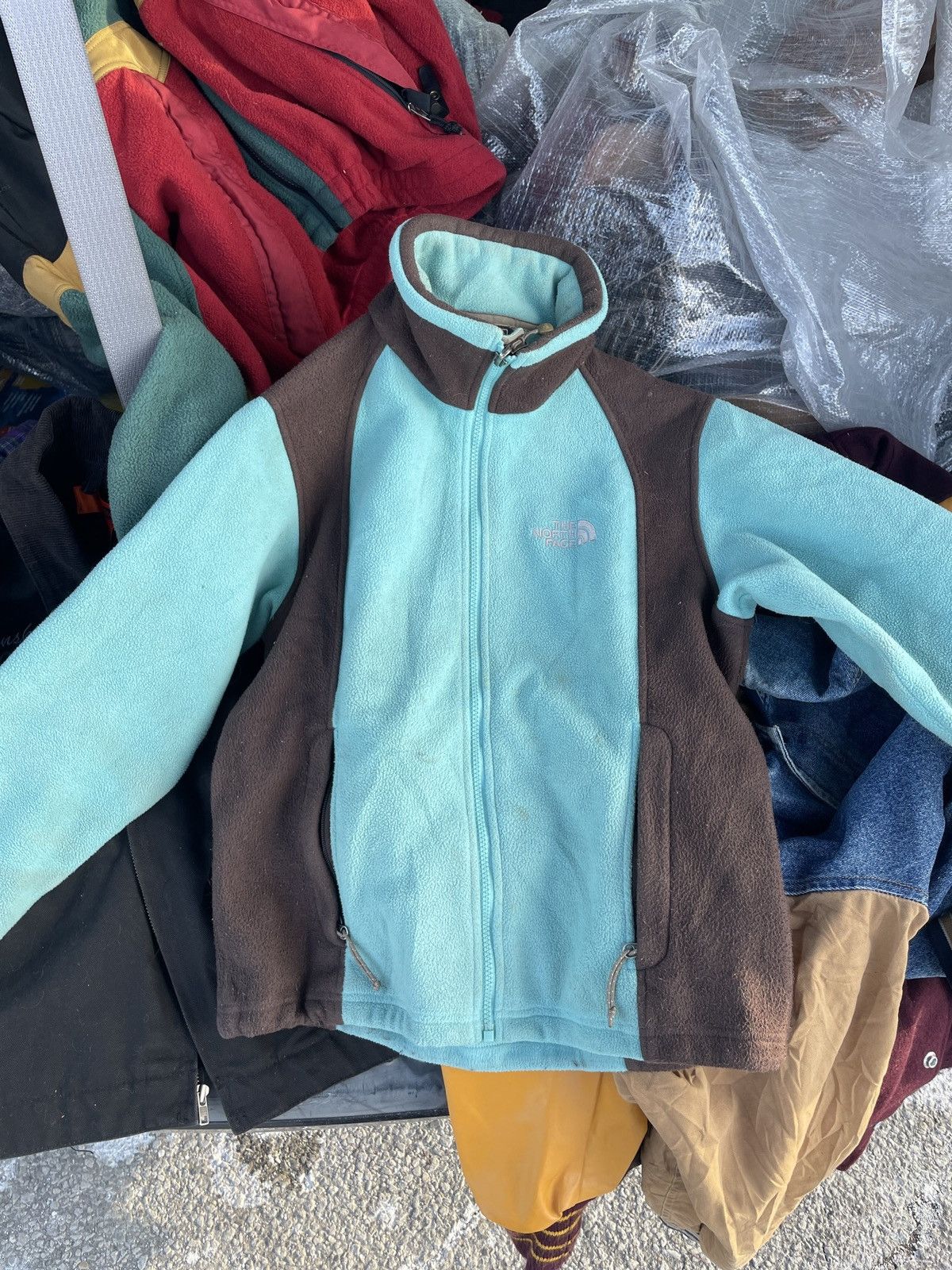 The North Face × Vintage Vintage 1990s The north Face Fleece Size US L / EU 52-54 / 3 - 1 Thumbnail