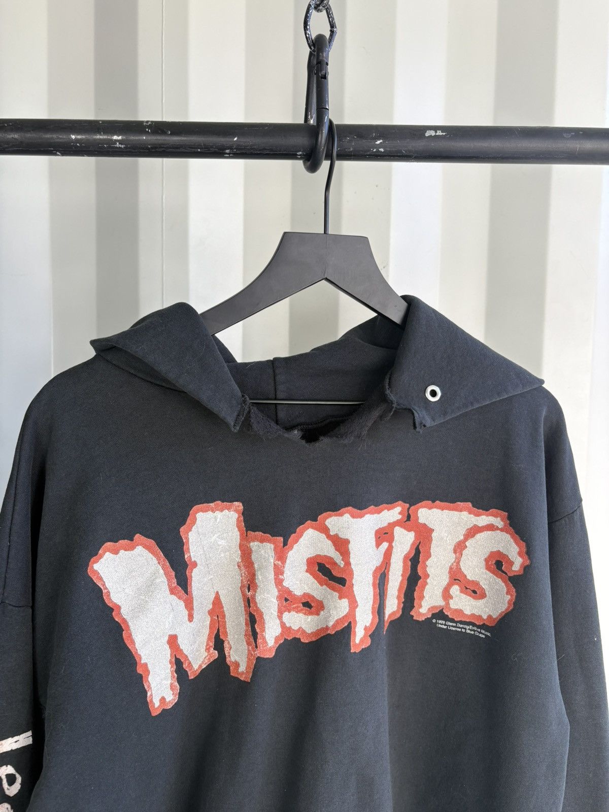 Band Tees Vintage Misfits Sweatshirt Faded Distressed Grunge Band Size US L / EU 52-54 / 3 - 3 Thumbnail