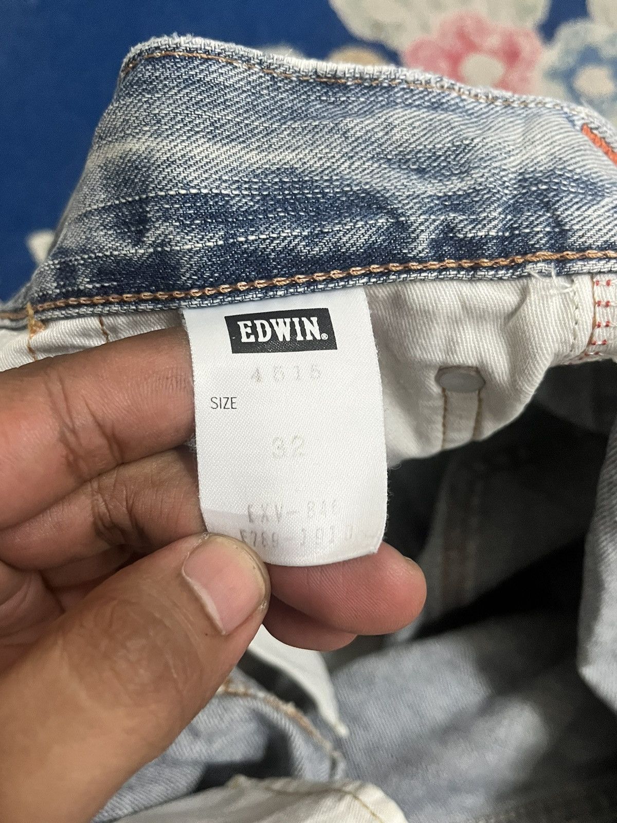 Edwin × Japanese Brand × Vintage Vintage XV-S Edwin Patches Short Denim Size US 34 / EU 50 - 12 Thumbnail