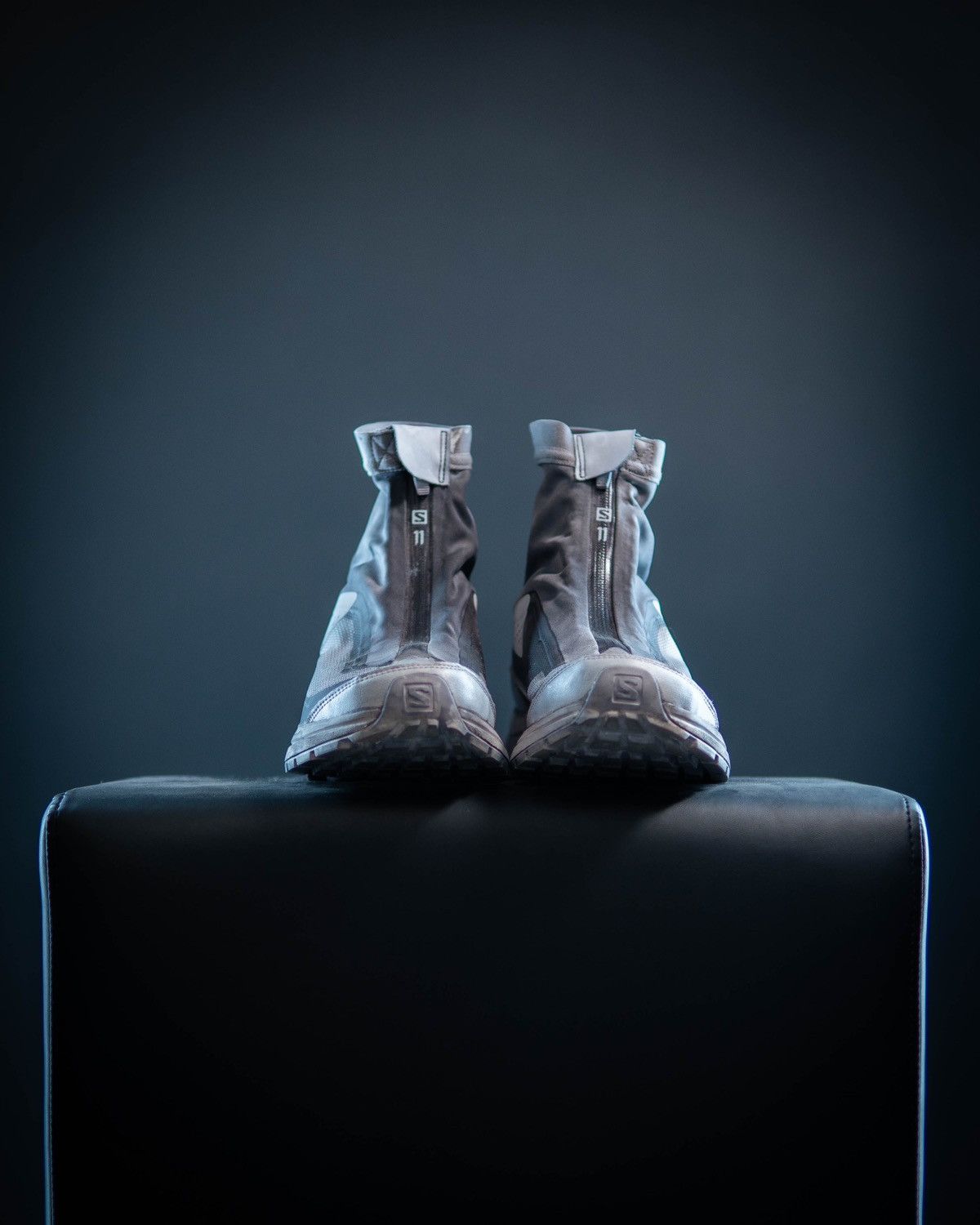 11 By Boris Bidjan Saberi Bamba 2 High Grey Dye Size US 8.5 / EU 41-42 - 5 Thumbnail