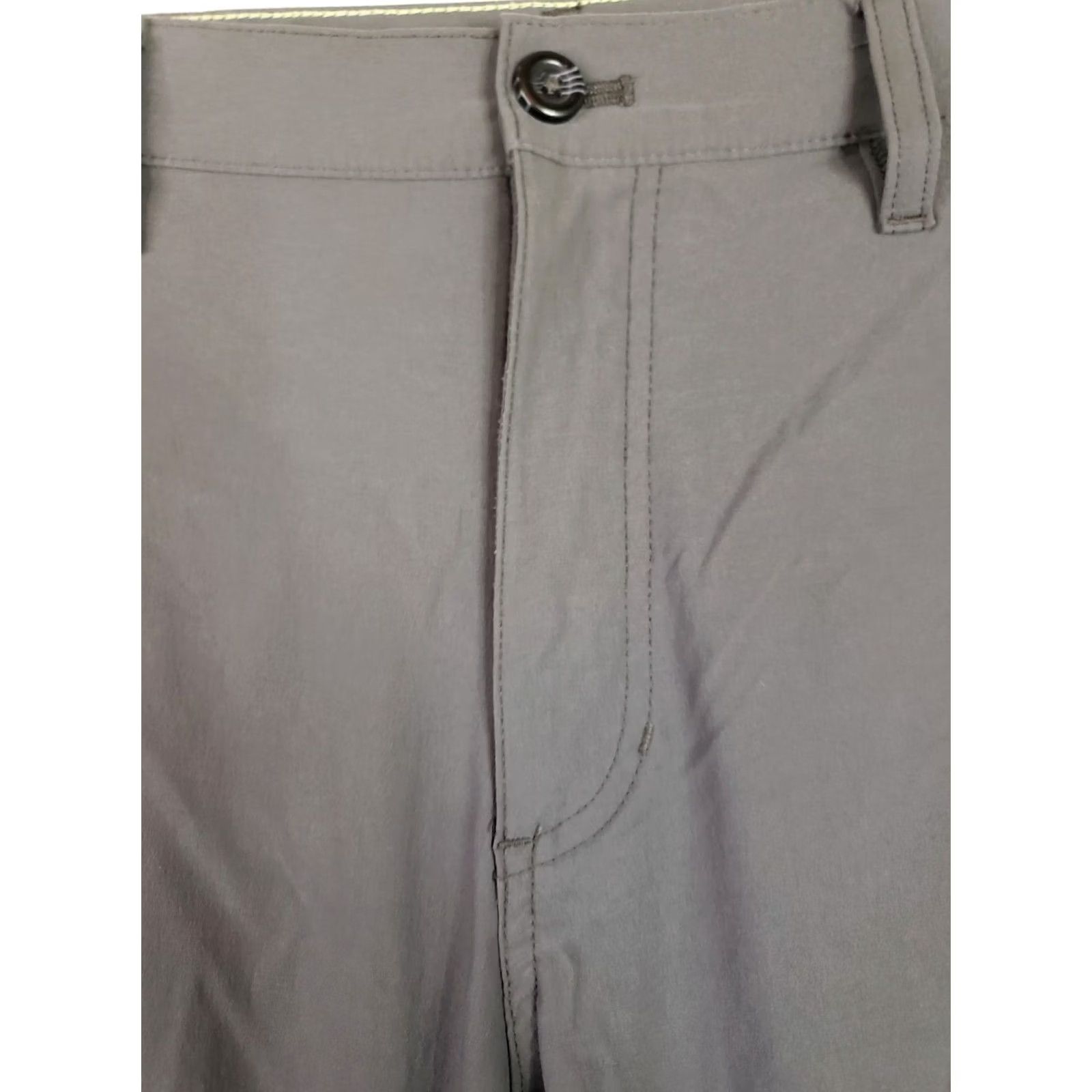 Eddie Bauer Eddie Bauer Mens 38x30 Gray Tech Chino Pants Straight Nylon Blend Gorpcore Hiking Size US 38 / EU 54 - 5 Thumbnail