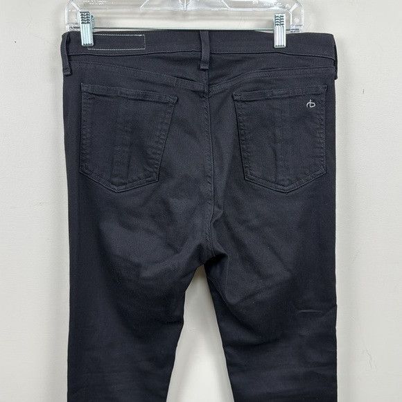 Rag & Bone RAG & BONE flexi nina skinny black jeans 32 EUC Size 31" - 10 Thumbnail