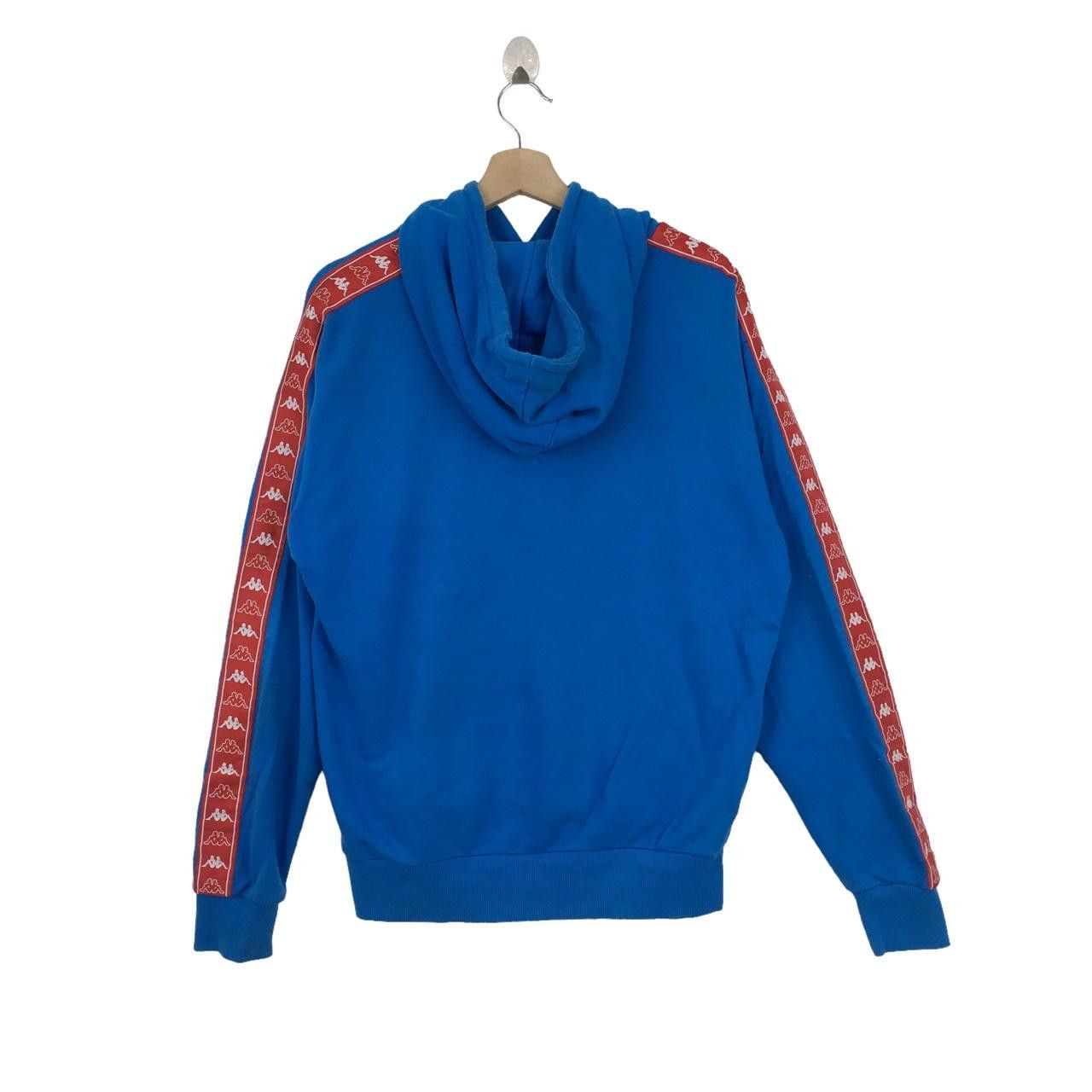 Kappa Vtg KAPPA TURIN ITALY Side Logo Football Blue Hoodie Size US M / EU 48-50 / 2 - 3 Thumbnail
