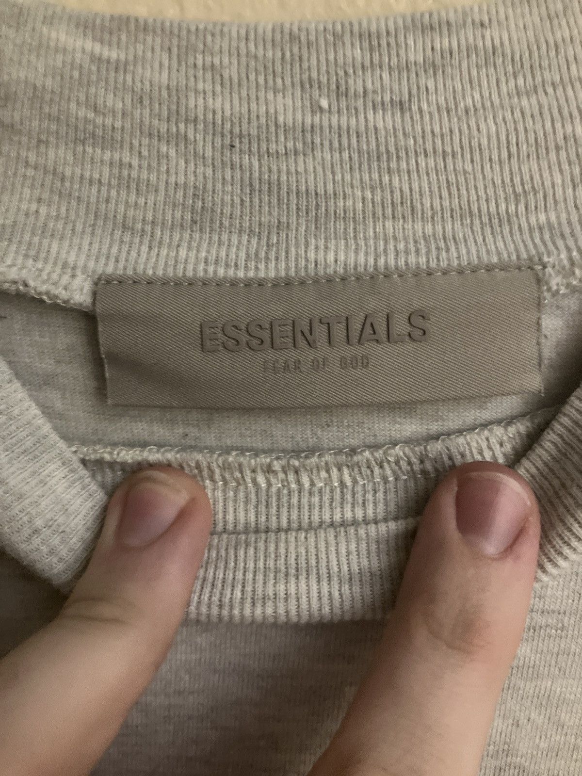 Essentials ESSENTIALS FOG 1977 Long Sleeve Tee - Heather Grey Size US L / EU 52-54 / 3 - 4 Thumbnail