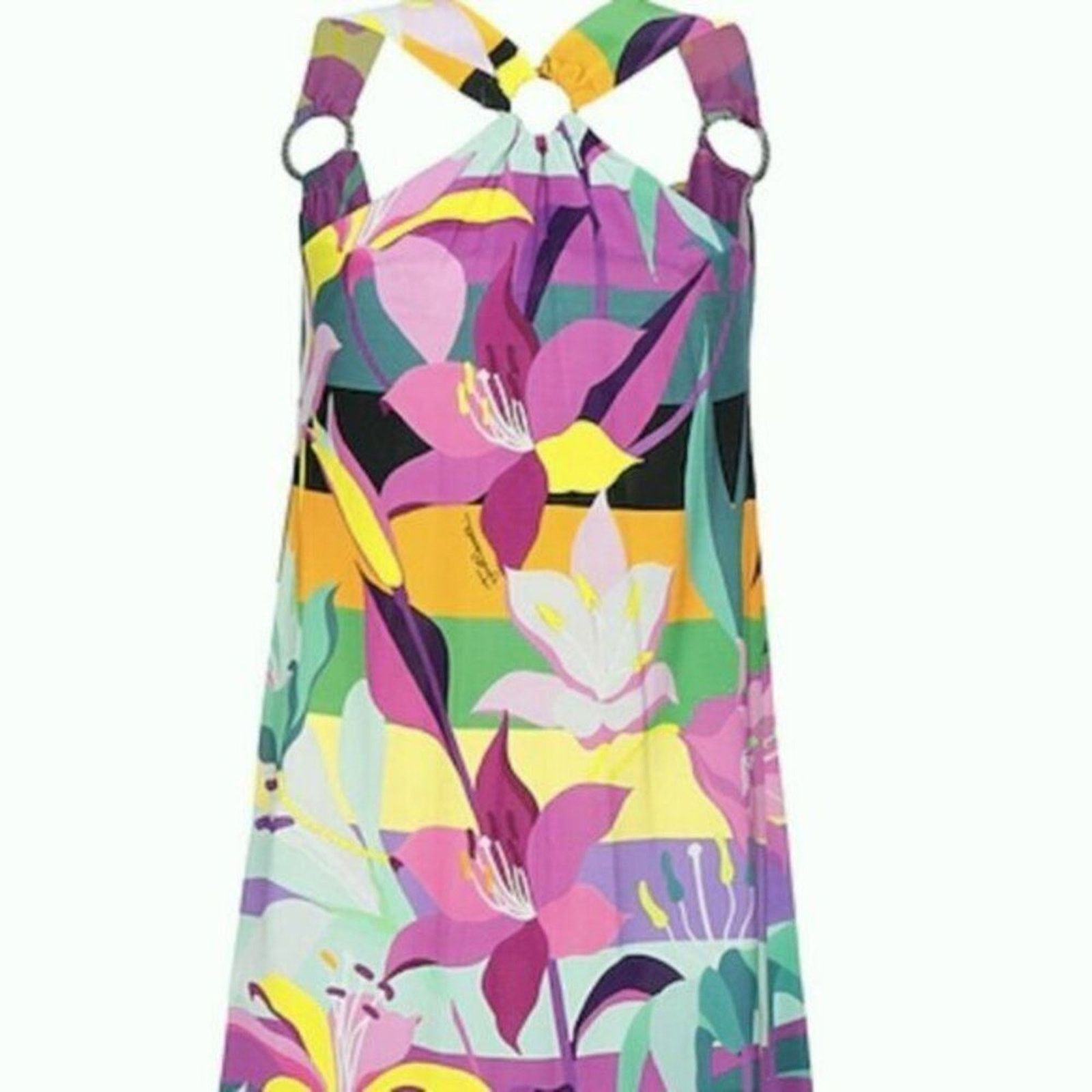 Just Cavalli Just Cavalli Halter Dress Multicolor size 6-8 Size M / US 6-8 / IT 42-44 - 2 Thumbnail