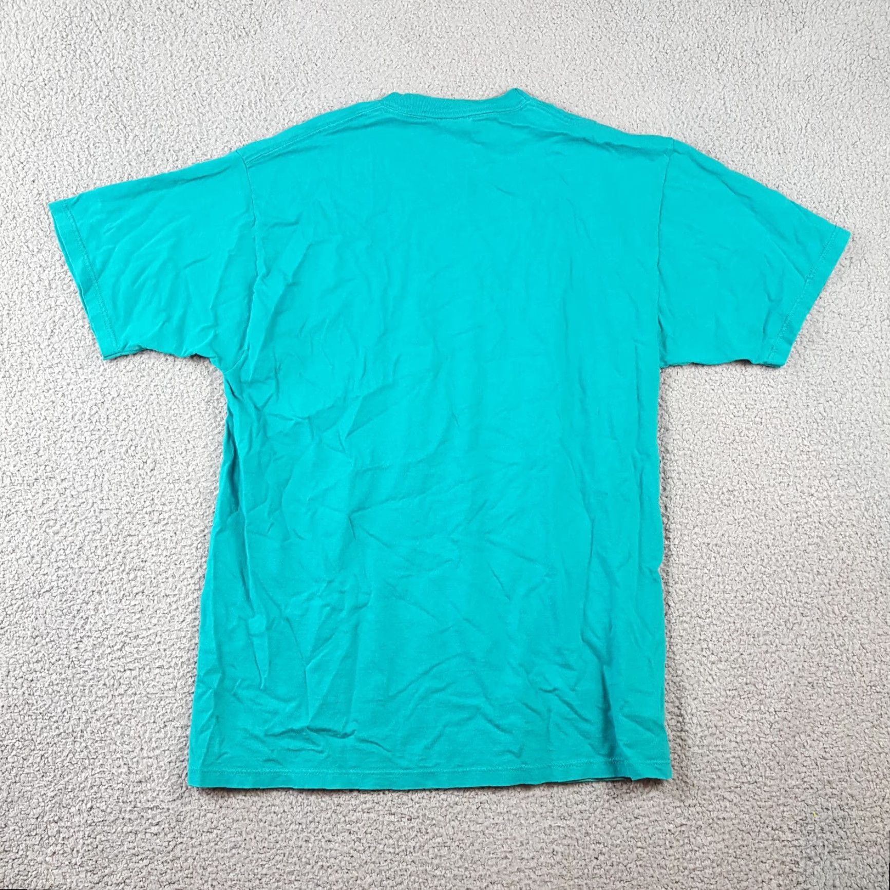 Jerzees VINTAGE 80s Las Vegas Casino Lucky Resort T-Shirt Large Blue Men Retro Y2K Size US L / EU 52-54 / 3 - 6 Thumbnail