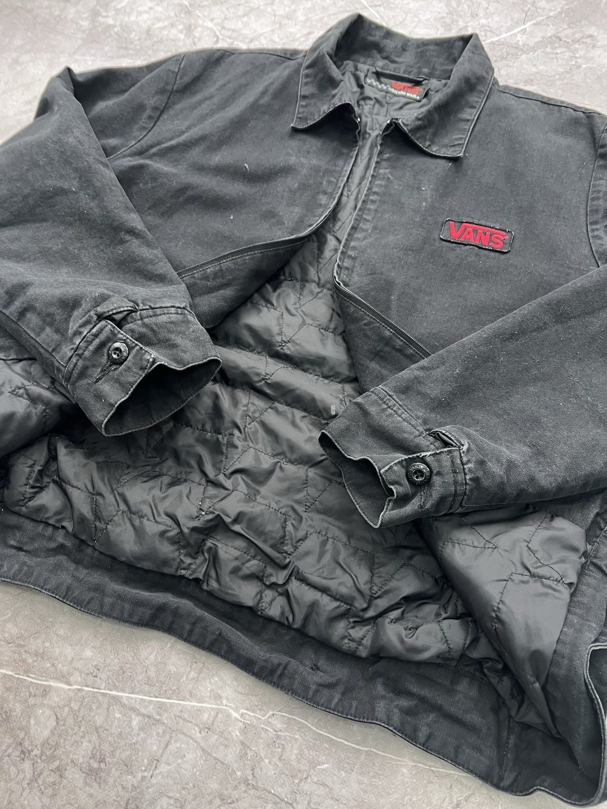 Vans × Vintage VINTAGE SKATER SK8 DETROIT JACKET WASHED VANS JACKET Size US M / EU 48-50 / 2 - 8 Thumbnail