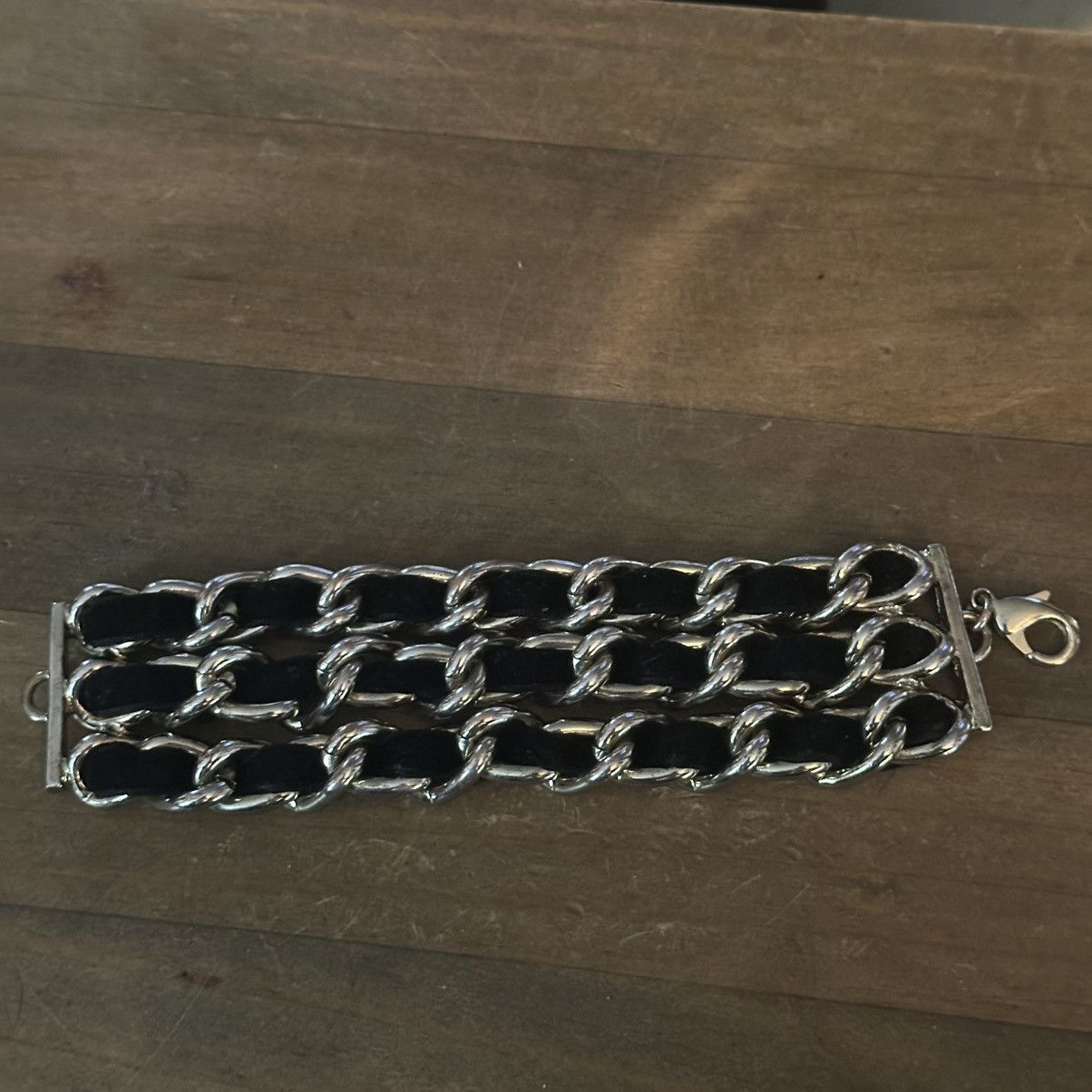 Other Chunky multi chain ribbon woven bracelet Size ONE SIZE - 3 Thumbnail