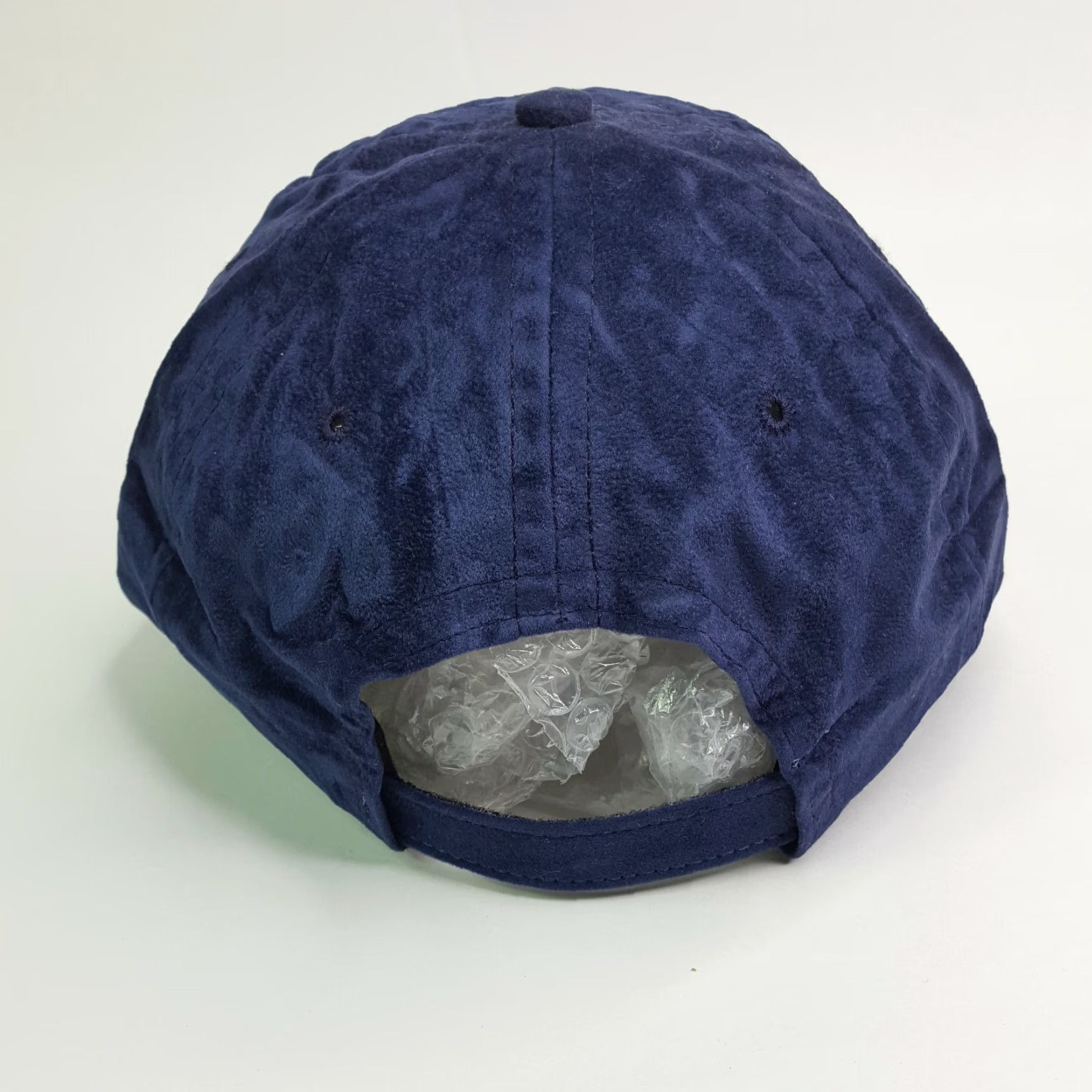 Velour VINTAGE United States Of America USA Velour Flag Snapback Hat Baseball Cap Retro Town Talk Blue Adjustable Hat Mens Size ONE SIZE - 6 Thumbnail