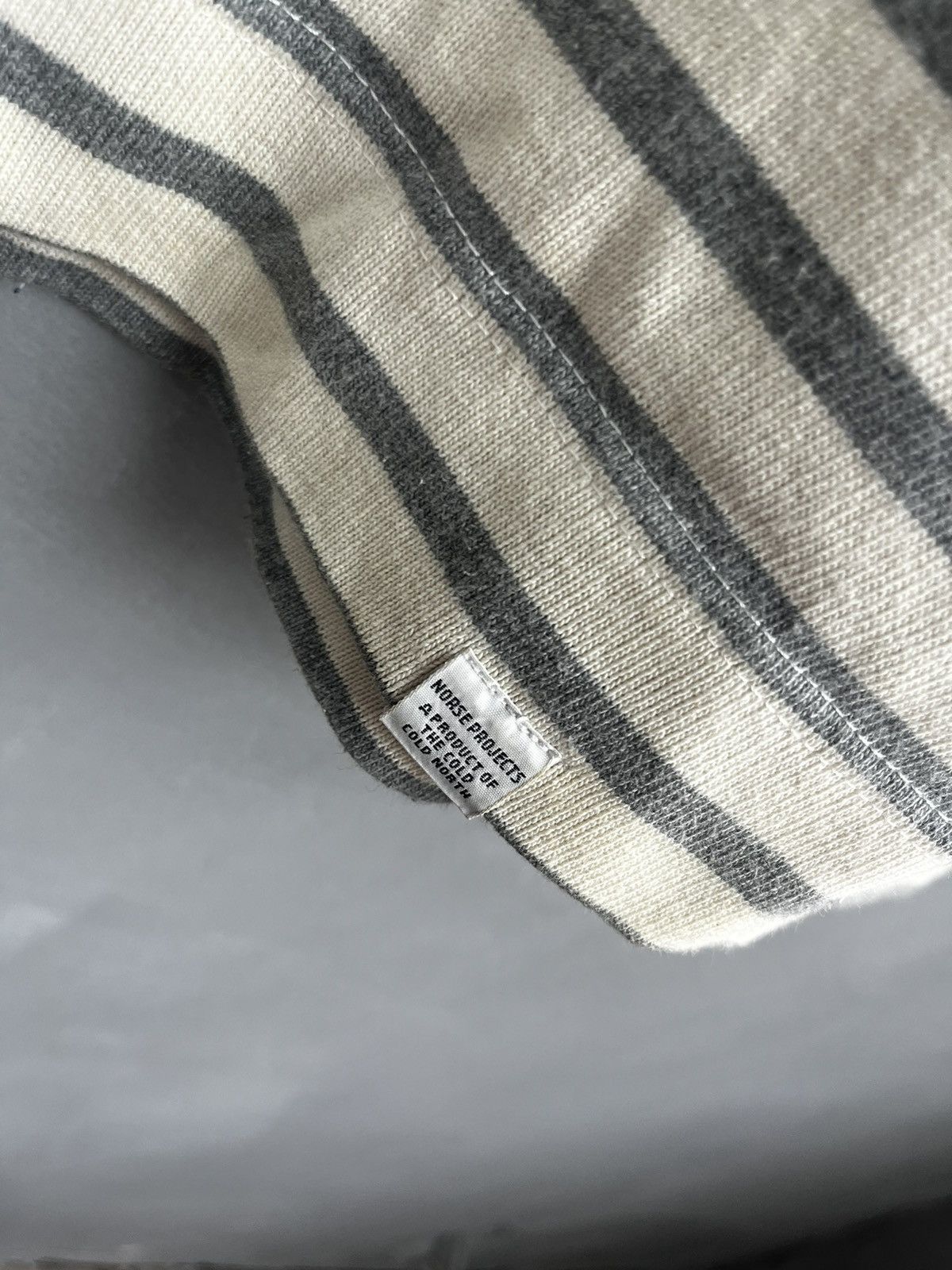 Japanese Brand × Norse Projects × Vintage Norse Projects Striped Sweatshirt Size US L / EU 52-54 / 3 - 7 Thumbnail