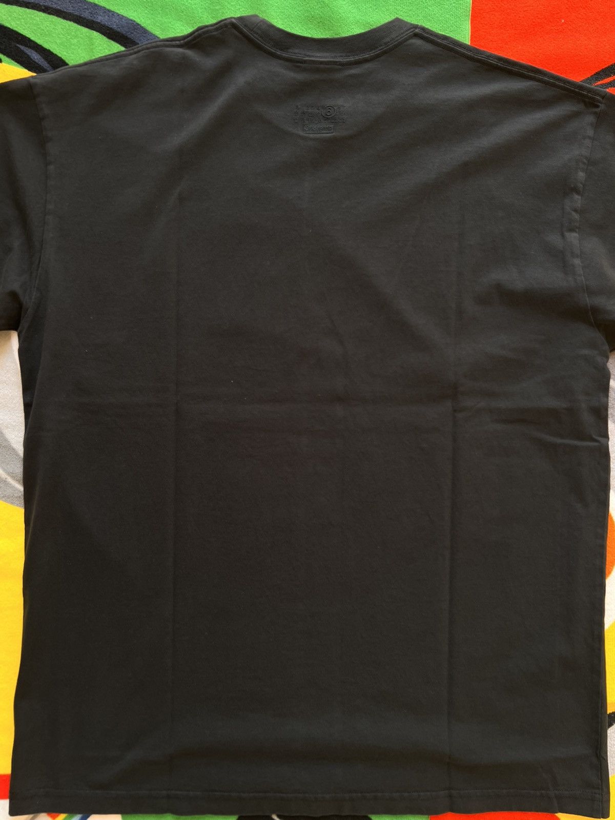 Maison Margiela × Supreme L - Supreme x MM6 Maison Margiela Money S/S Top Black dollar Size US L / EU 52-54 / 3 - 16 Thumbnail