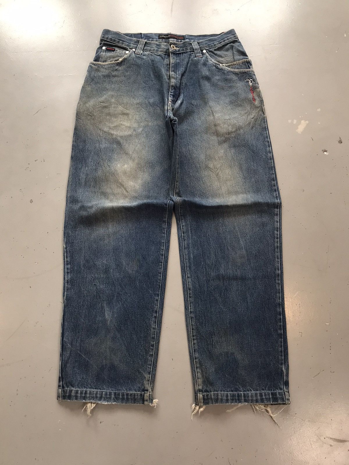 Fubu × Vintage Vintage Fubu the collection straight fit denim Size US 36 / EU 52 - 1 Thumbnail