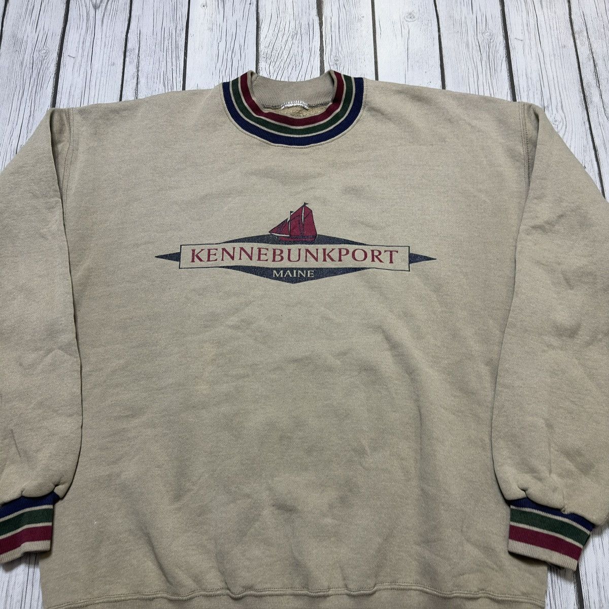 Vintage Vintage Kennebunkport Maine sweatshirt Size US L / EU 52-54 / 3 - 3 Thumbnail