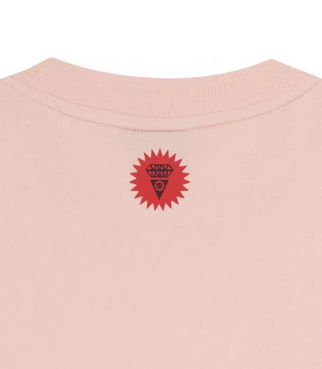 Billionaire Boys Club BBC ICECREAM Striped FlyingDogPink Short Sleeve T-Shirt Q7 Size US XL / EU 56 / 4 - 3 Thumbnail