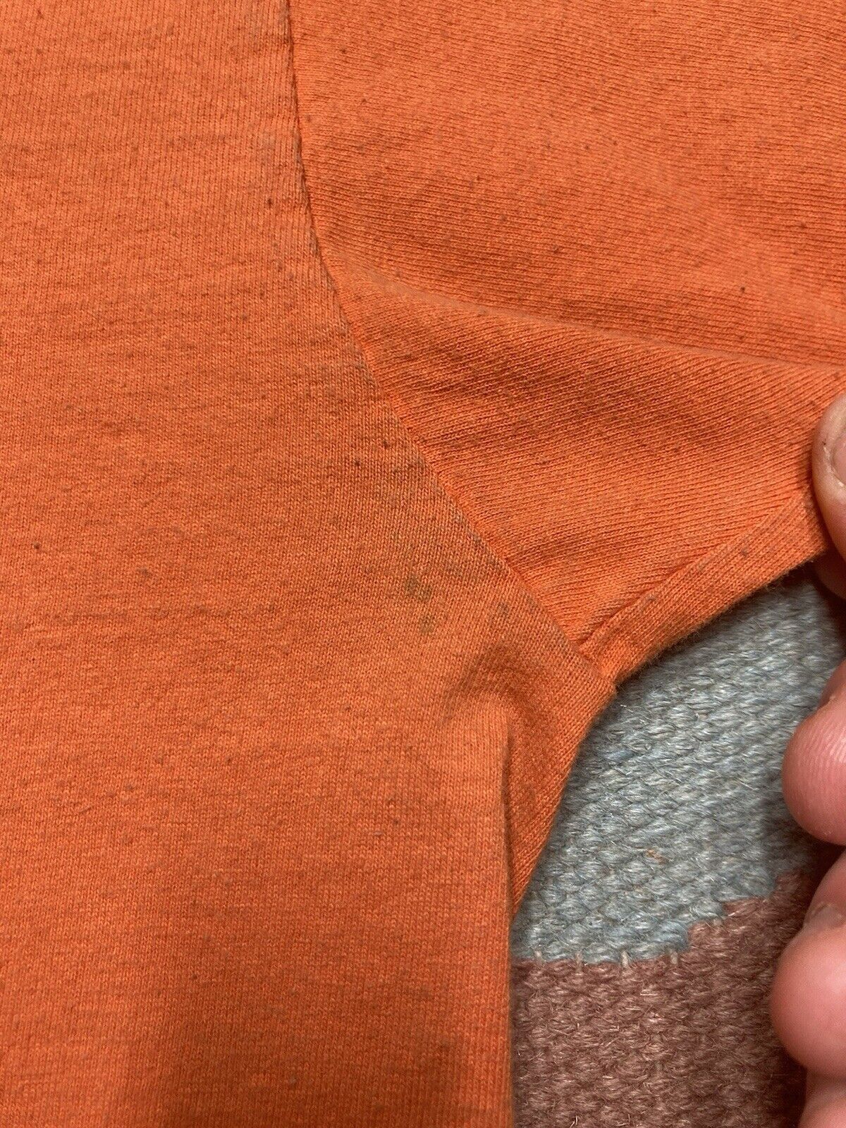 Nike × Vintage Vtg t shirt Nike athletic department y2k orange adult medium Size US M / EU 48-50 / 2 - 8 Thumbnail