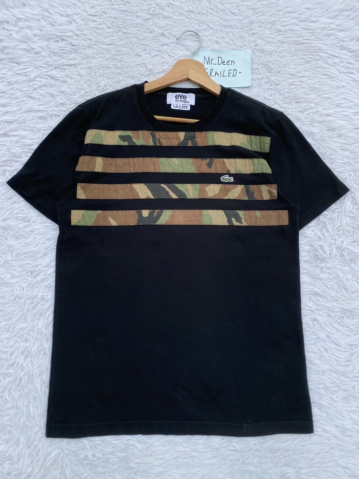 Junya Watanabe × Lacoste Rare AD2006 Lacoste x CDG Junya Watanabe Camo Tshirt Size US M / EU 48-50 / 2 - 2 Thumbnail