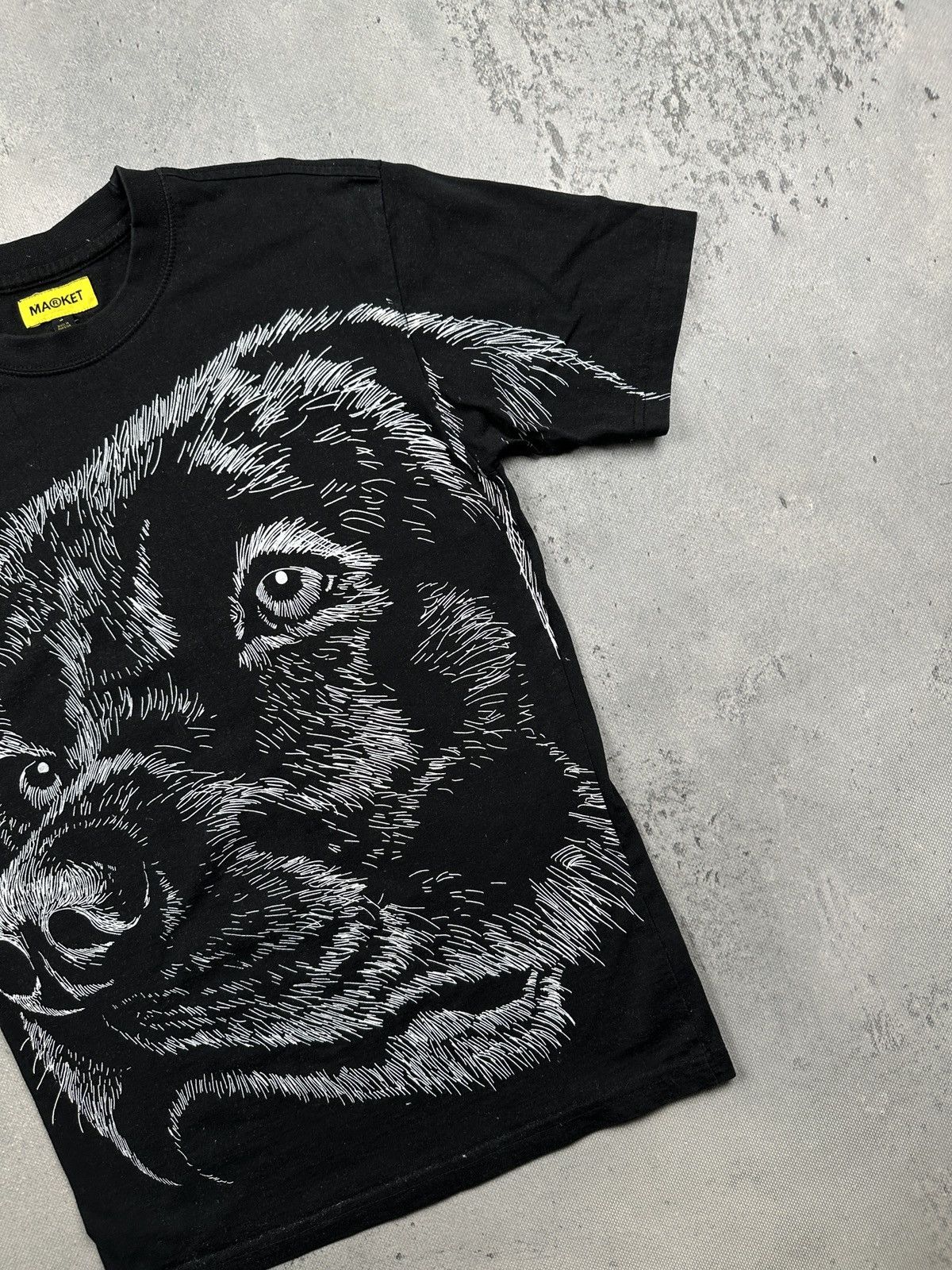 Market Market Good Boy Security Dog Graphic T Shirt Streetwear Y2K Size US S / EU 44-46 / 1 - 8 Thumbnail