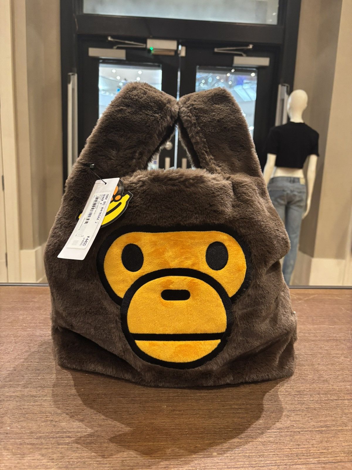 エイプ　BABY MILO FUR TOTE BAG BABY MILO FUR TOTE BAG – uk.bape.com