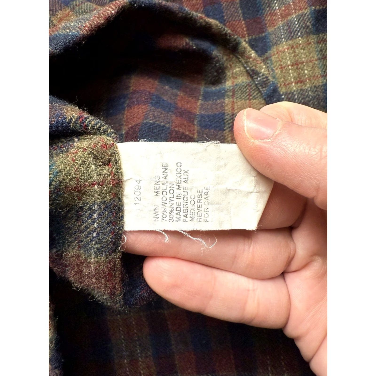 Vintage VINTAGE Woolrich Men's XL Plaid Wool Shirt Jacket Brown Outdoor Woolrich Shirt Jacket XL Mens Plaid Outdoor Size US XL / EU 56 / 4 - 6 Thumbnail