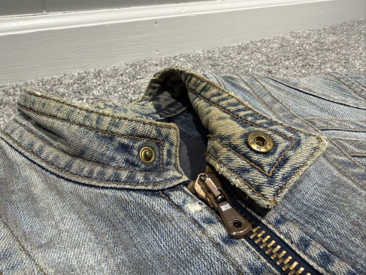 Dolce & Gabbana 2000’s Dolce & Gabbana distressed denim jacket G8090 Size US S / EU 44-46 / 1 - 4 Thumbnail