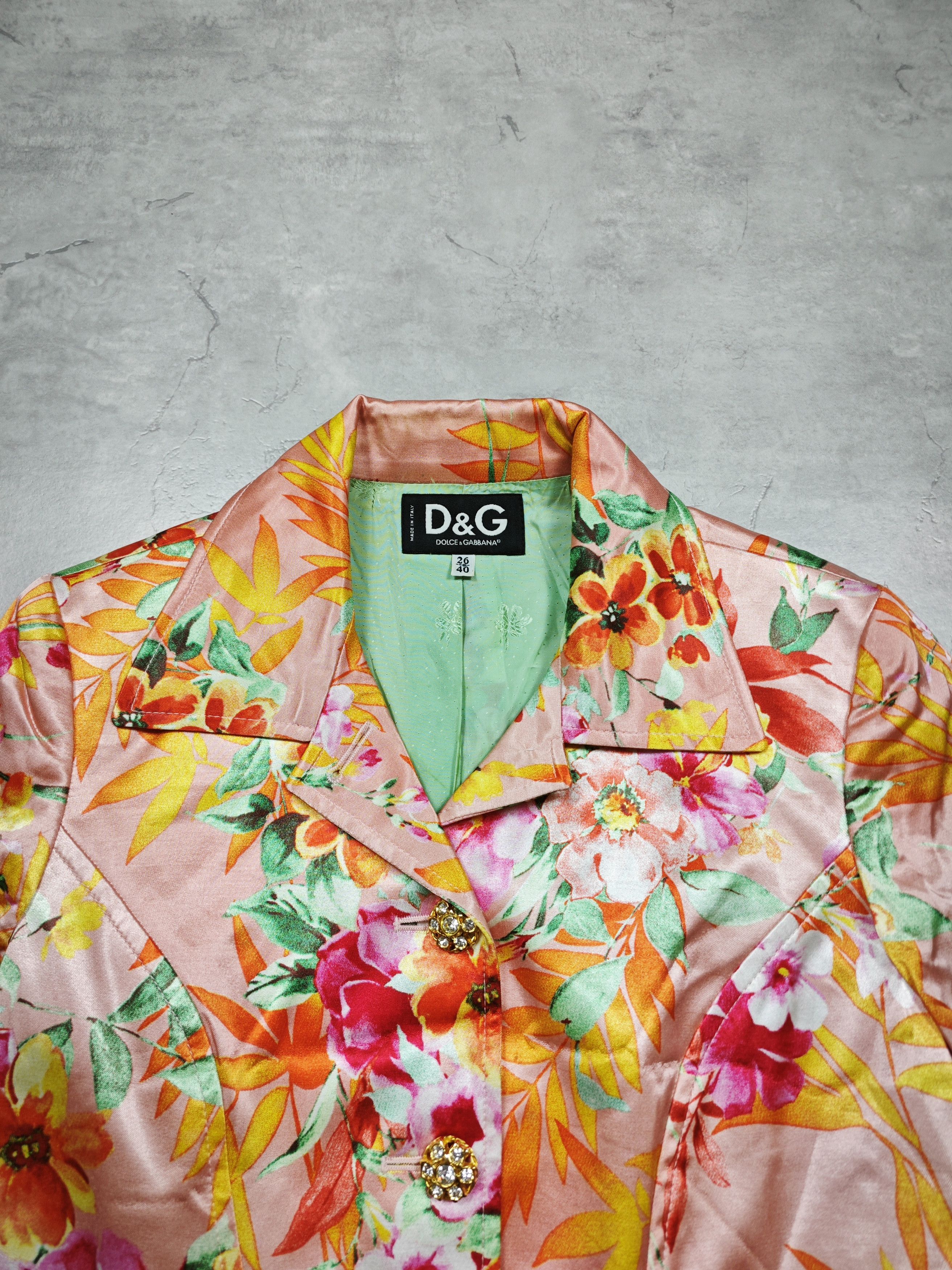 Dolce & Gabbana Dolce & Gabbana vintage rare blazer Size S / US 4 / IT 40 - 5 Thumbnail