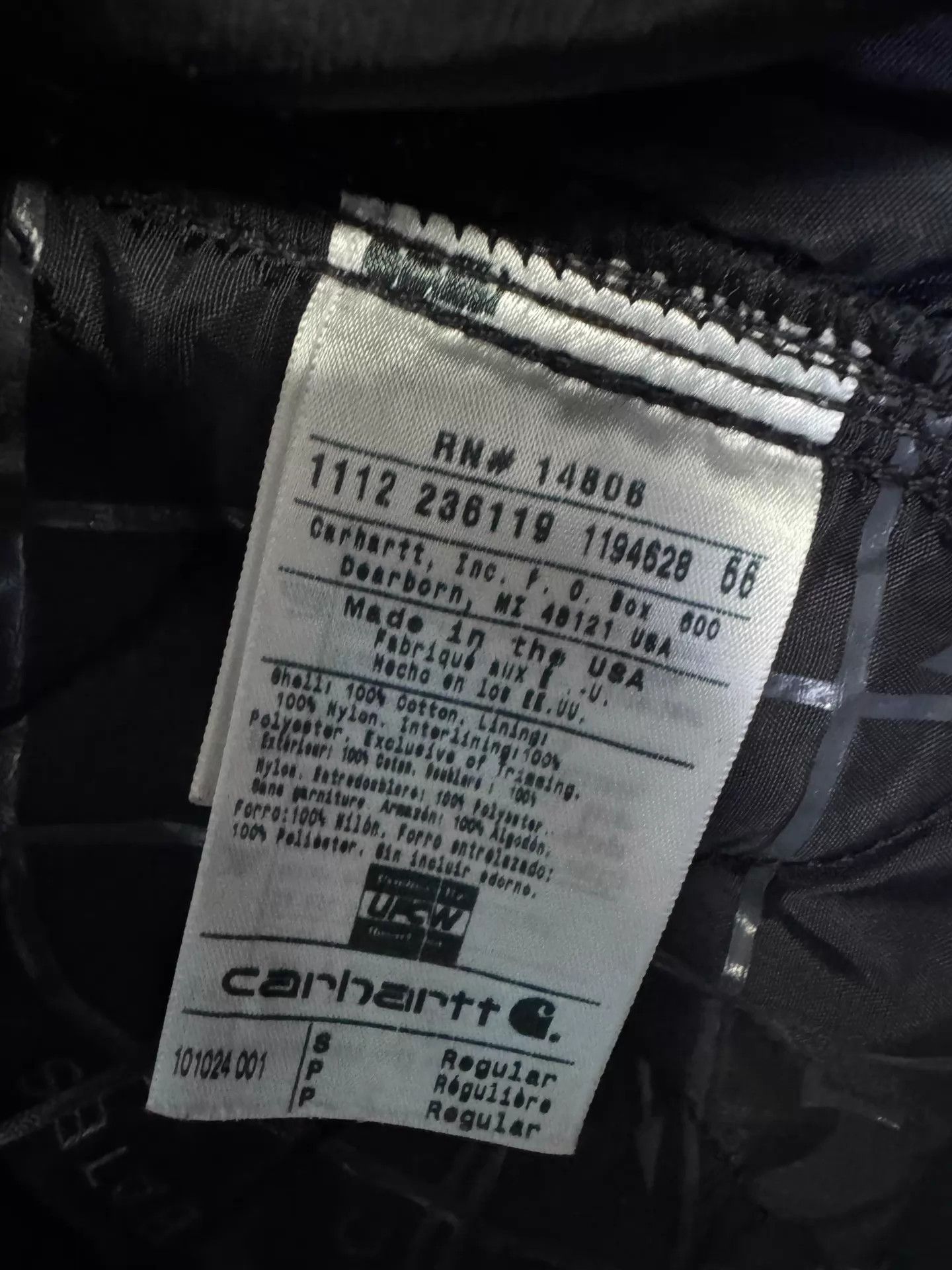 Carhartt Carhartt Detroit Jacket Chrysler Collab Blackout S USA 12 Size US S / EU 44-46 / 1 - 9 Thumbnail