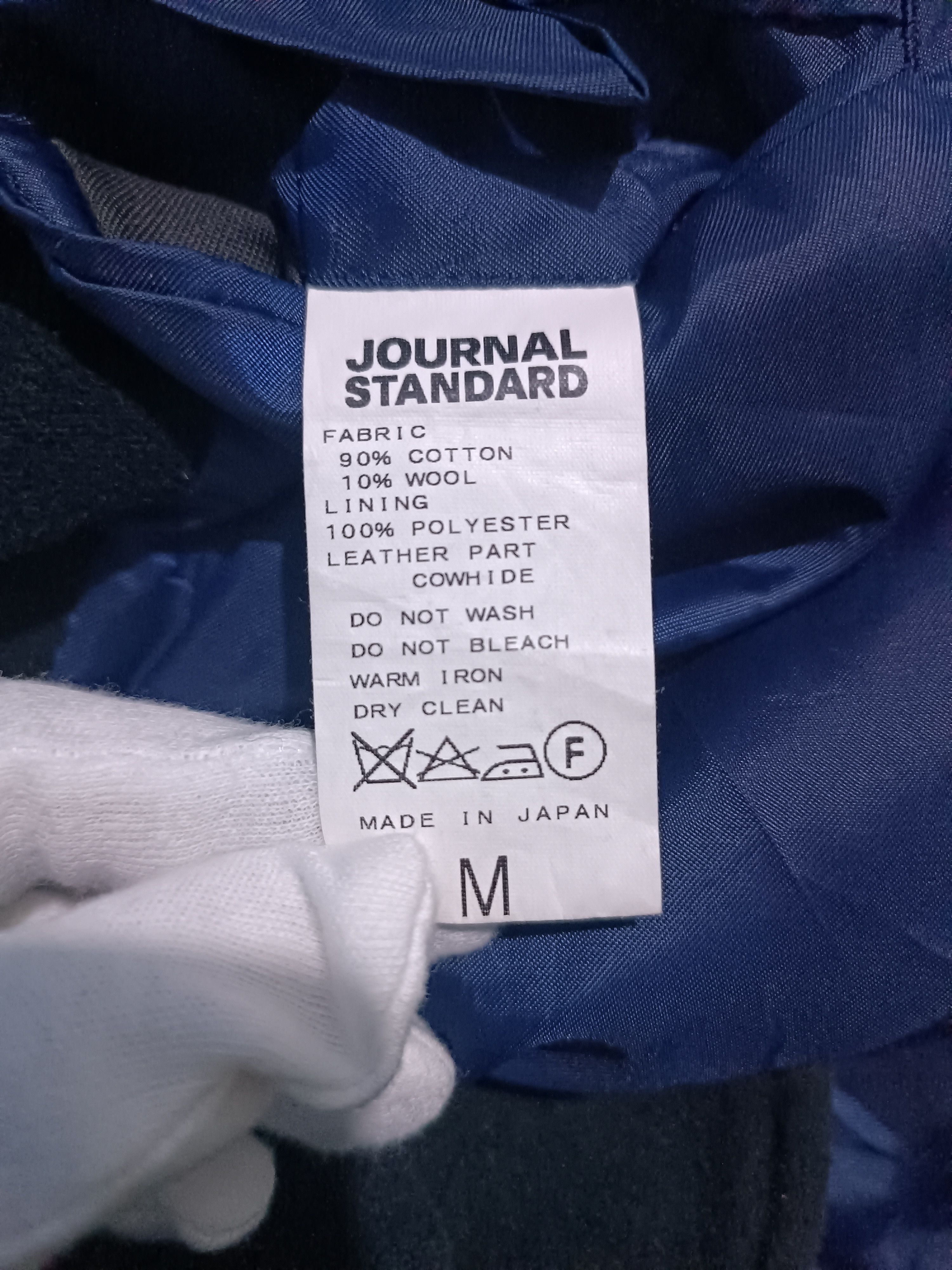 Japanese Brand Journal Standard Japanese Brand Wool Cotton Blazer Coat Size US M / EU 48-50 / 2 - 4 Thumbnail