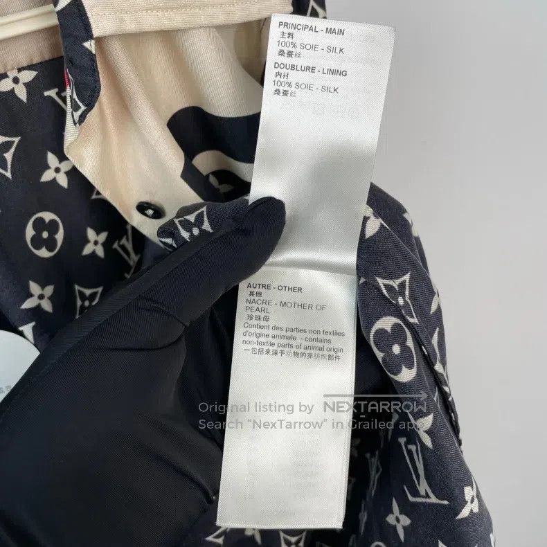 Louis Vuitton Louis Vuitton Full print silk shirt Size XXS / US 00 / IT 34 - 9 Thumbnail