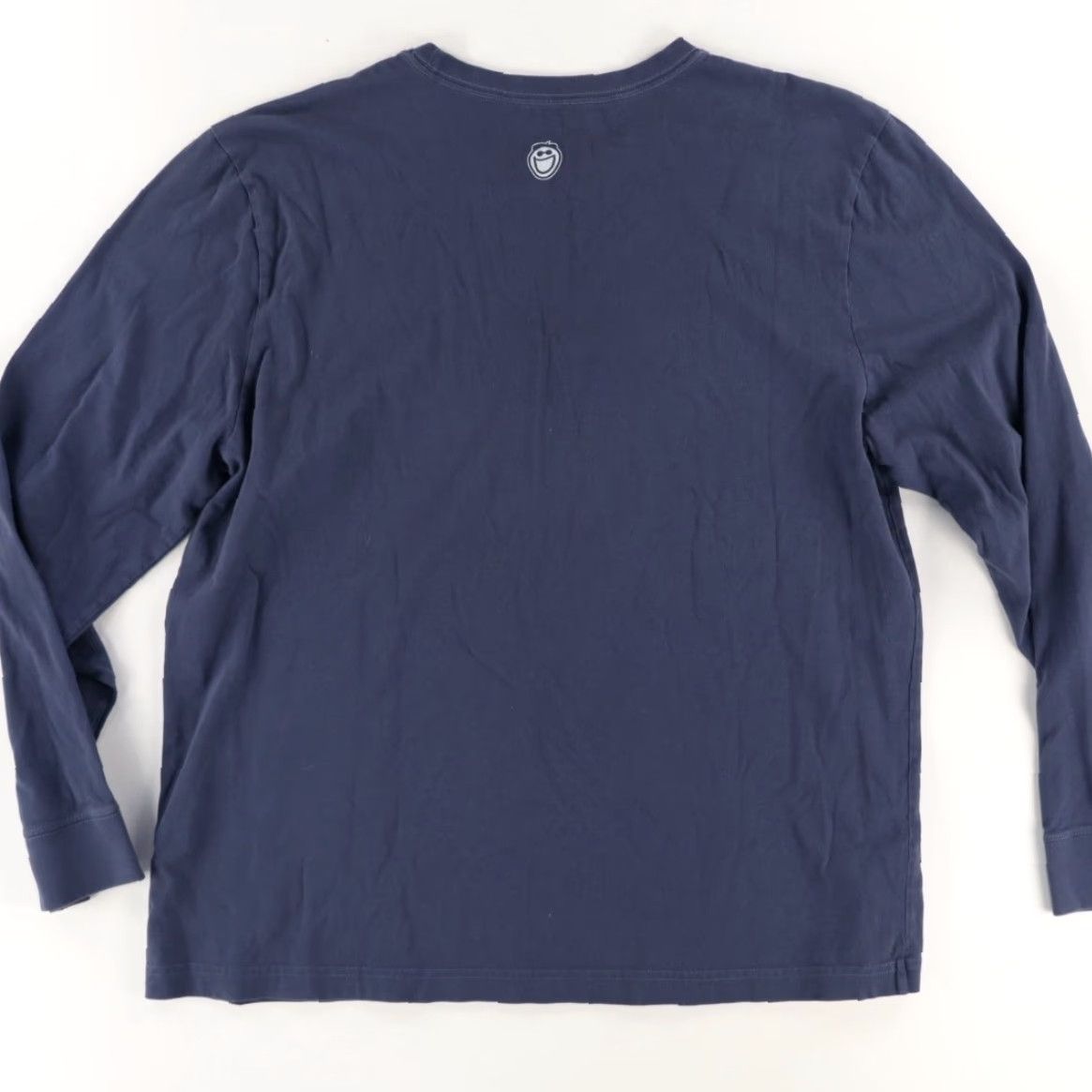 Life is Good Life is Good Snowman Spike Solid Long Sleeve T-Shirt Navy Men's XL Size US XL / EU 56 / 4 - 4 Thumbnail