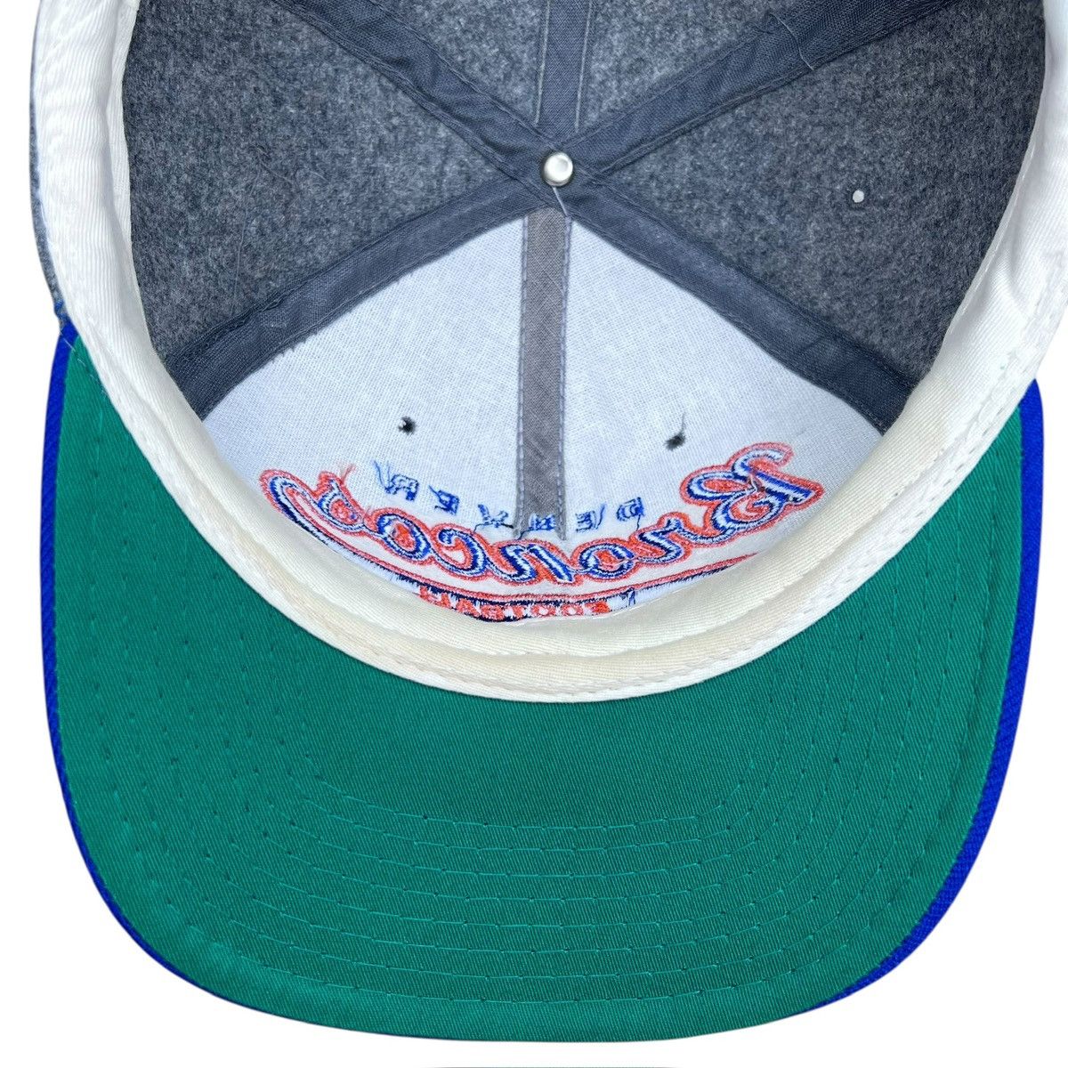 Starter 1980s NFL Denver Broncos Starter Wool Tail Sweep Snapback Size ONE SIZE - 9 Thumbnail