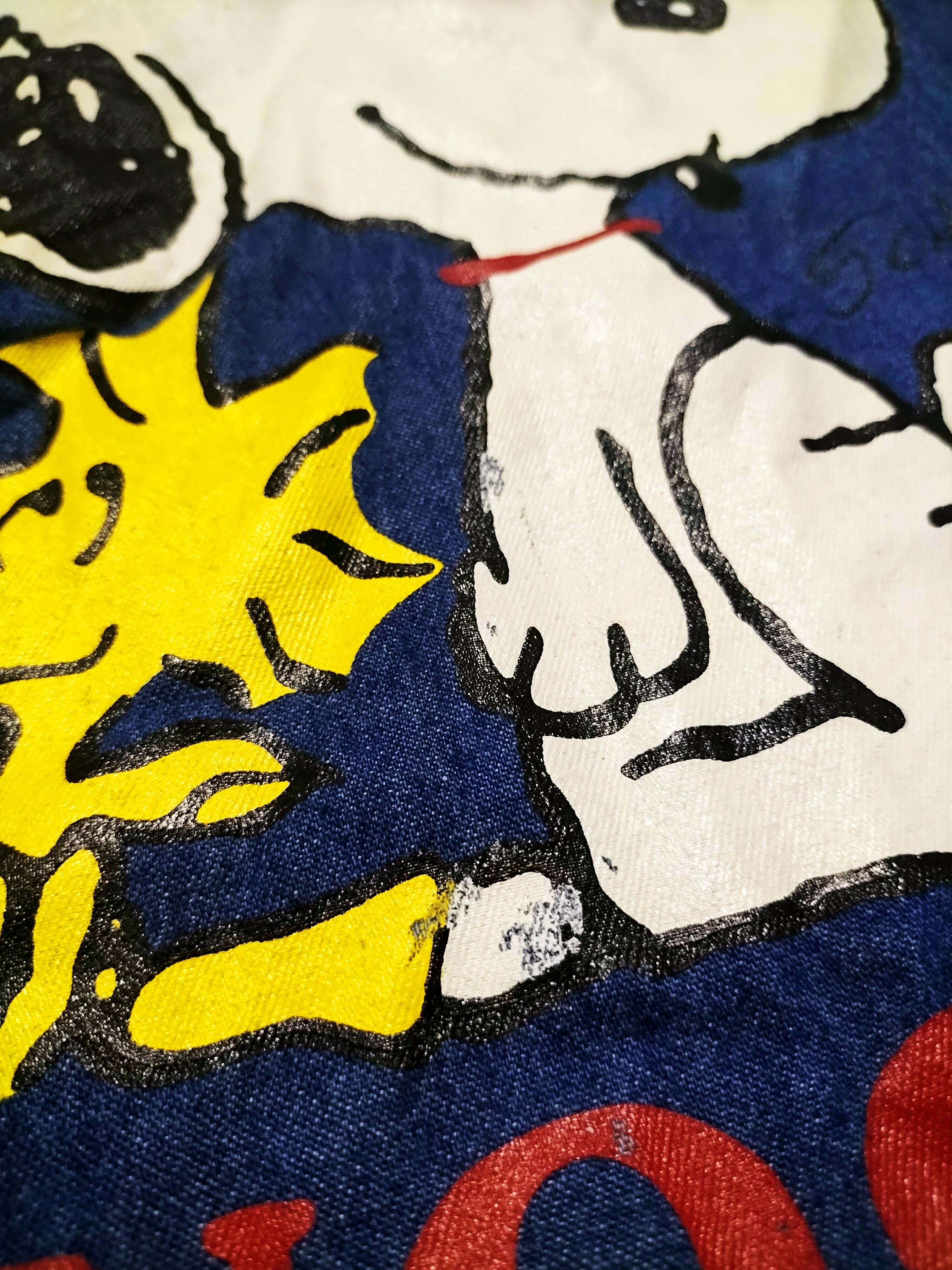 Cartoon Network Vintage Peanuts Snoopy Woodstock 90s Denim Shirts Size US L / EU 52-54 / 3 - 13 Thumbnail