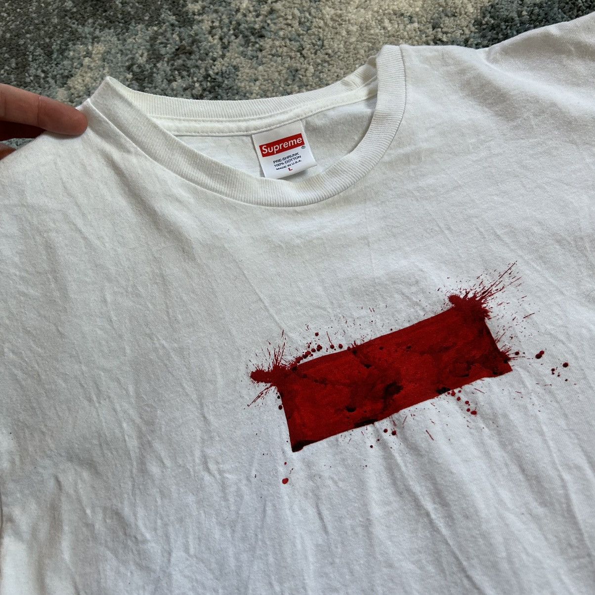 Supreme RALPH STEADMAN BOX LOGO TEE Size US L / EU 52-54 / 3 - 2 Thumbnail