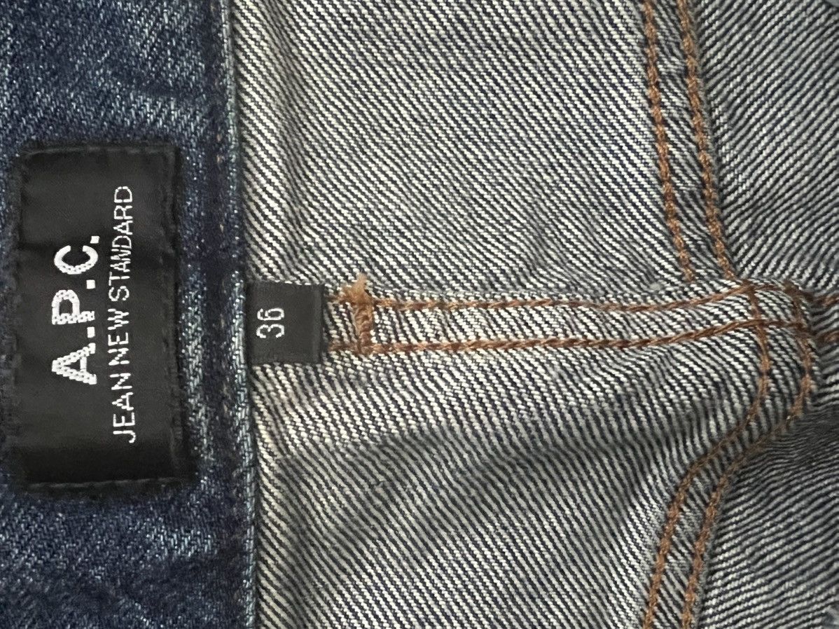 A.P.C. APC jean new standard indigo 36 Size US 36 / EU 52 - 4 Thumbnail