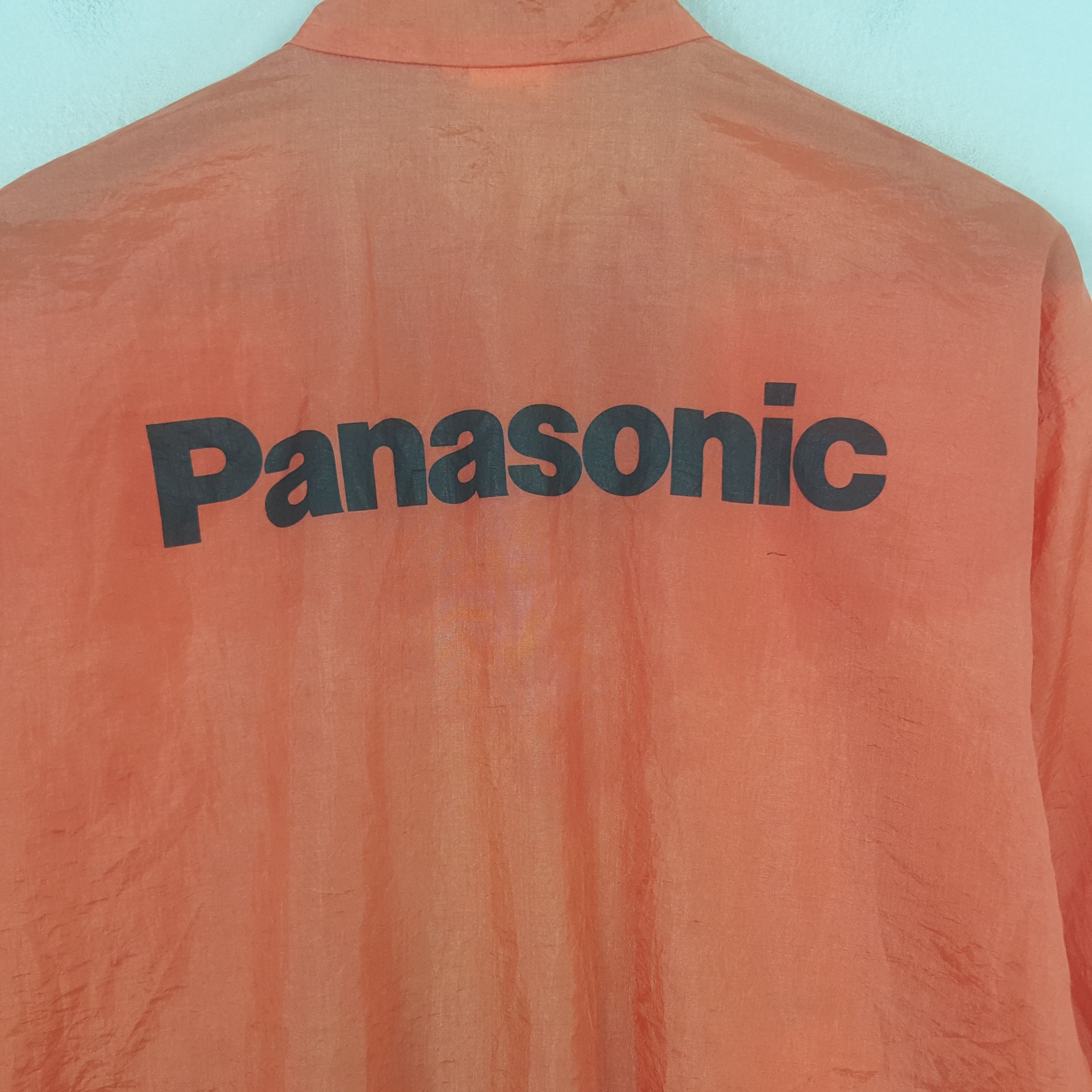 Vintage Vintage Panasonic Windbreaker Jacket Size US L / EU 52-54 / 3 - 2 Thumbnail