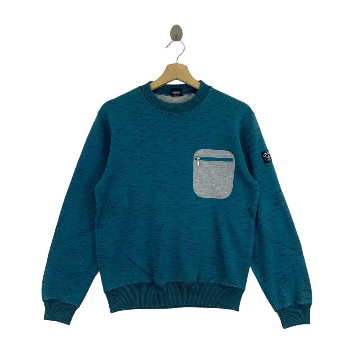 Adidas Vintage 90’ ADIDAS ORIGINALS CLUB x Descente Japan Sweater Size US M / EU 48-50 / 2 - 1 Thumbnail