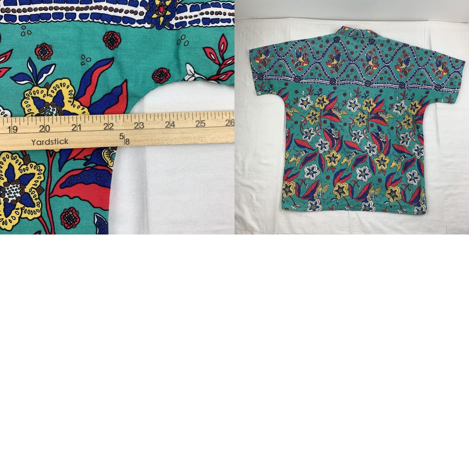 Vintage VINTAGE Middlebrook Park Button Up Womens M Green Floral Nature Outdoors Shirt Womens Middlebrook Park Size M / US 6-8 / IT 42-44 - 8 Thumbnail