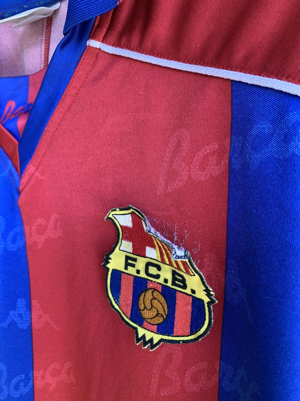 Vintage Templet FC Barcelona 1993-95 Home Shirt.